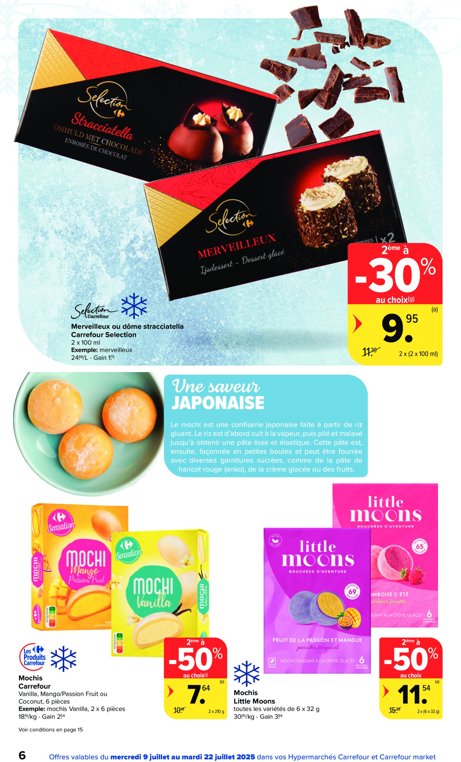 carrefour - Carrefour - Spécial surgelés folder geldig vanaf 09/07 - 22/07 - page: 6