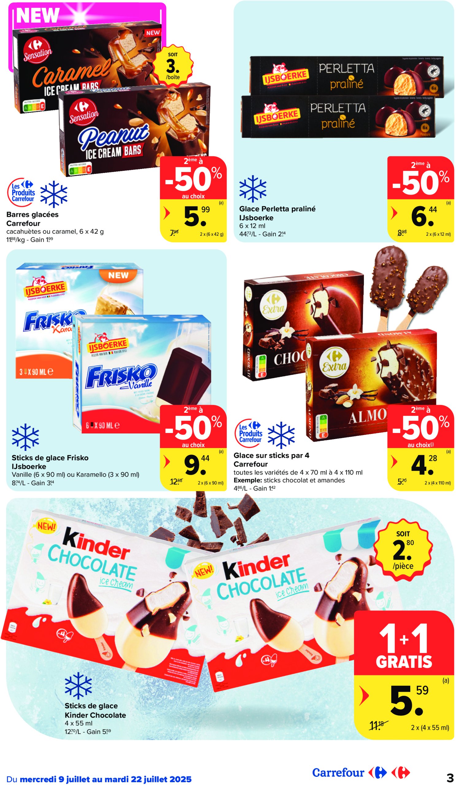 carrefour - Carrefour - Spécial surgelés folder geldig vanaf 09/07 - 22/07 - page: 3