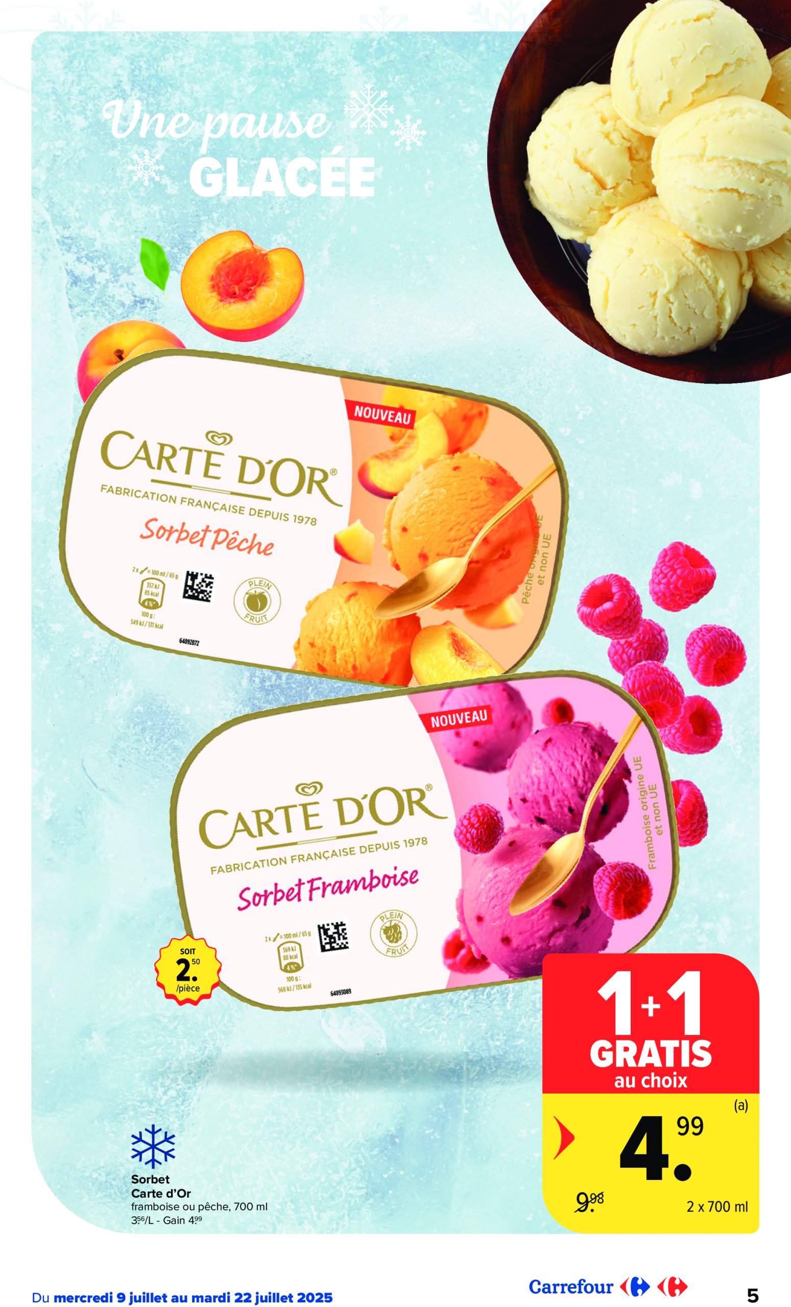 carrefour - Carrefour - Spécial surgelés folder geldig vanaf 09/07 - 22/07 - page: 5