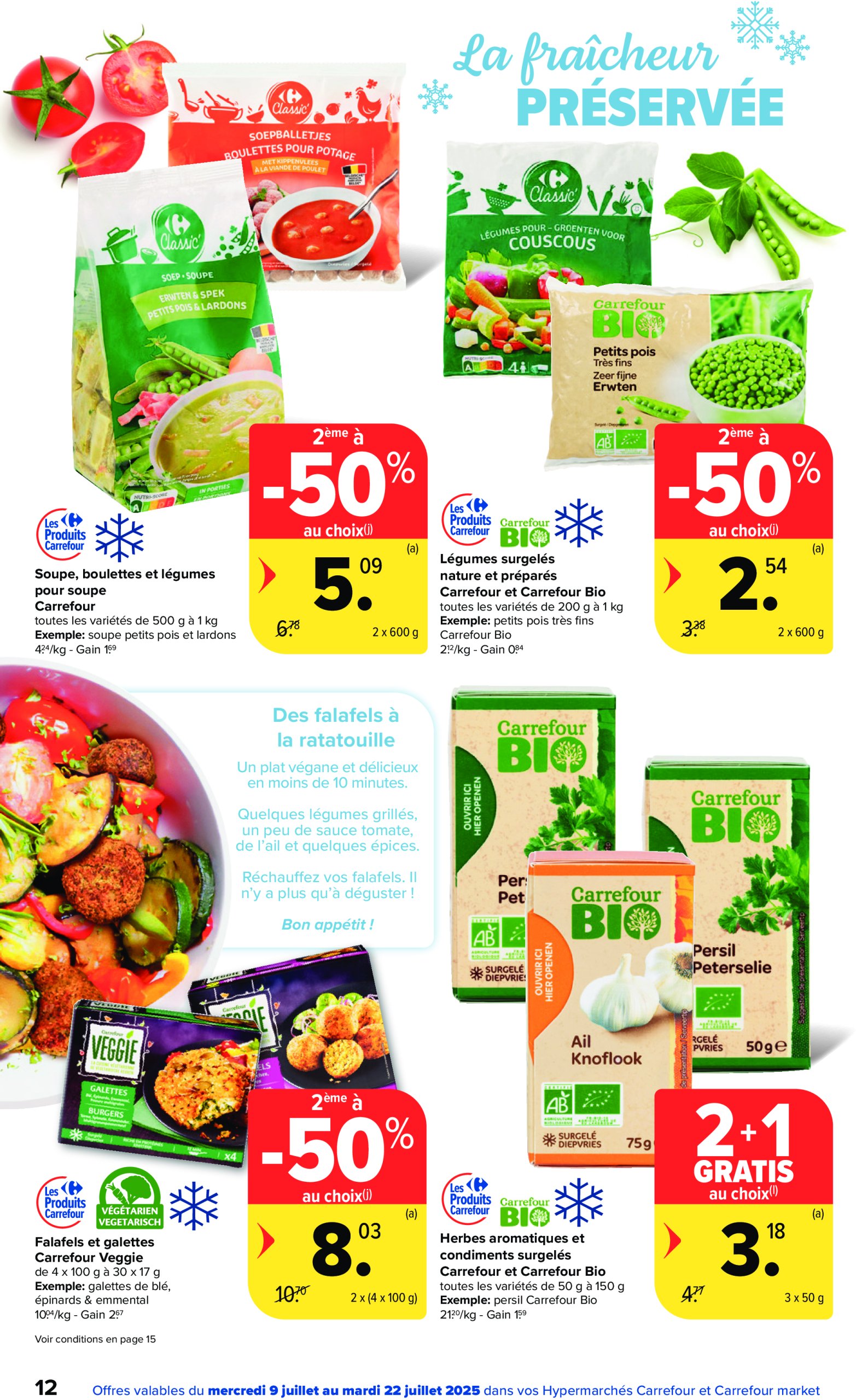 carrefour - Carrefour - Spécial surgelés folder geldig vanaf 09/07 - 22/07 - page: 12