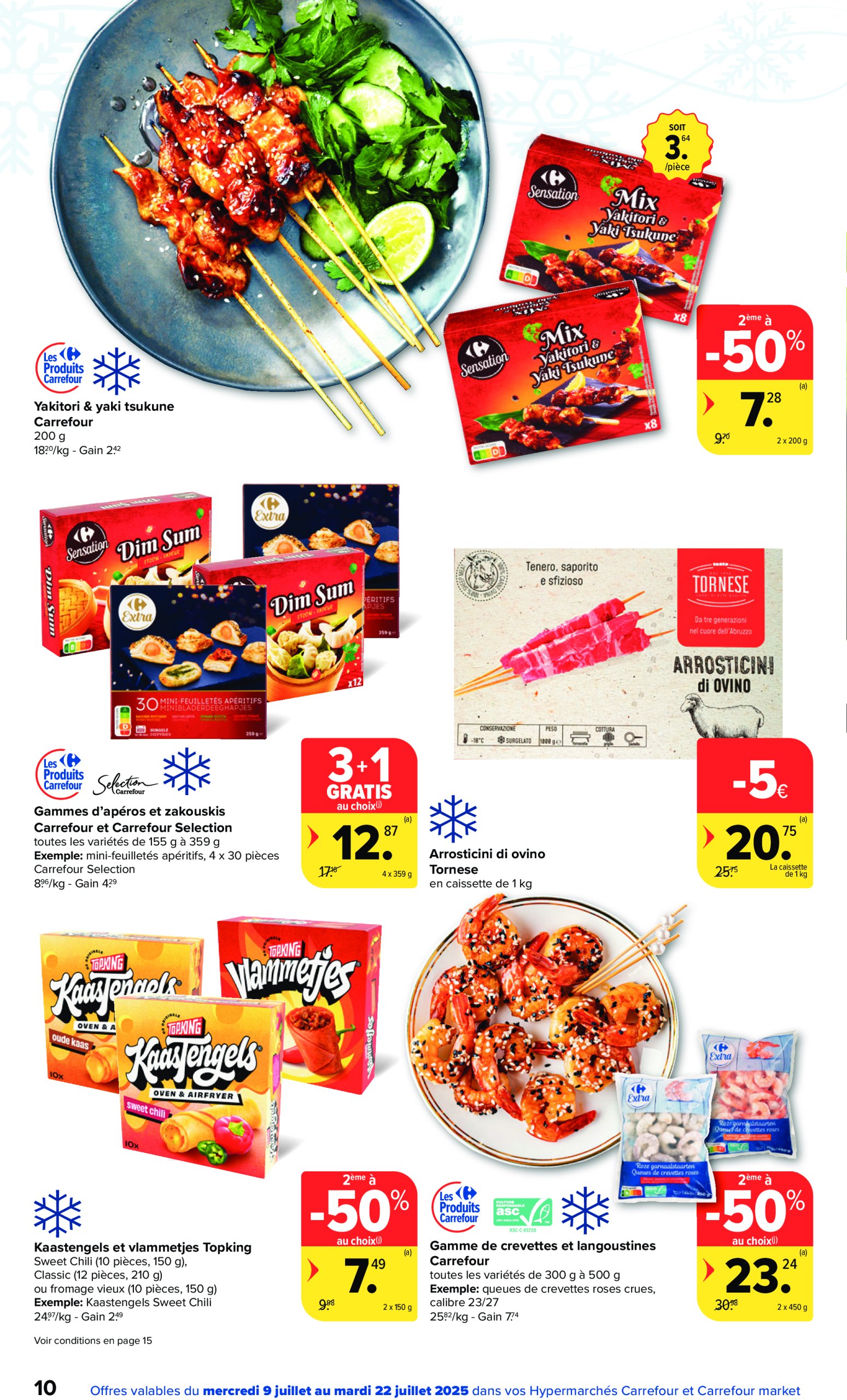 carrefour - Carrefour - Spécial surgelés folder geldig vanaf 09/07 - 22/07 - page: 10
