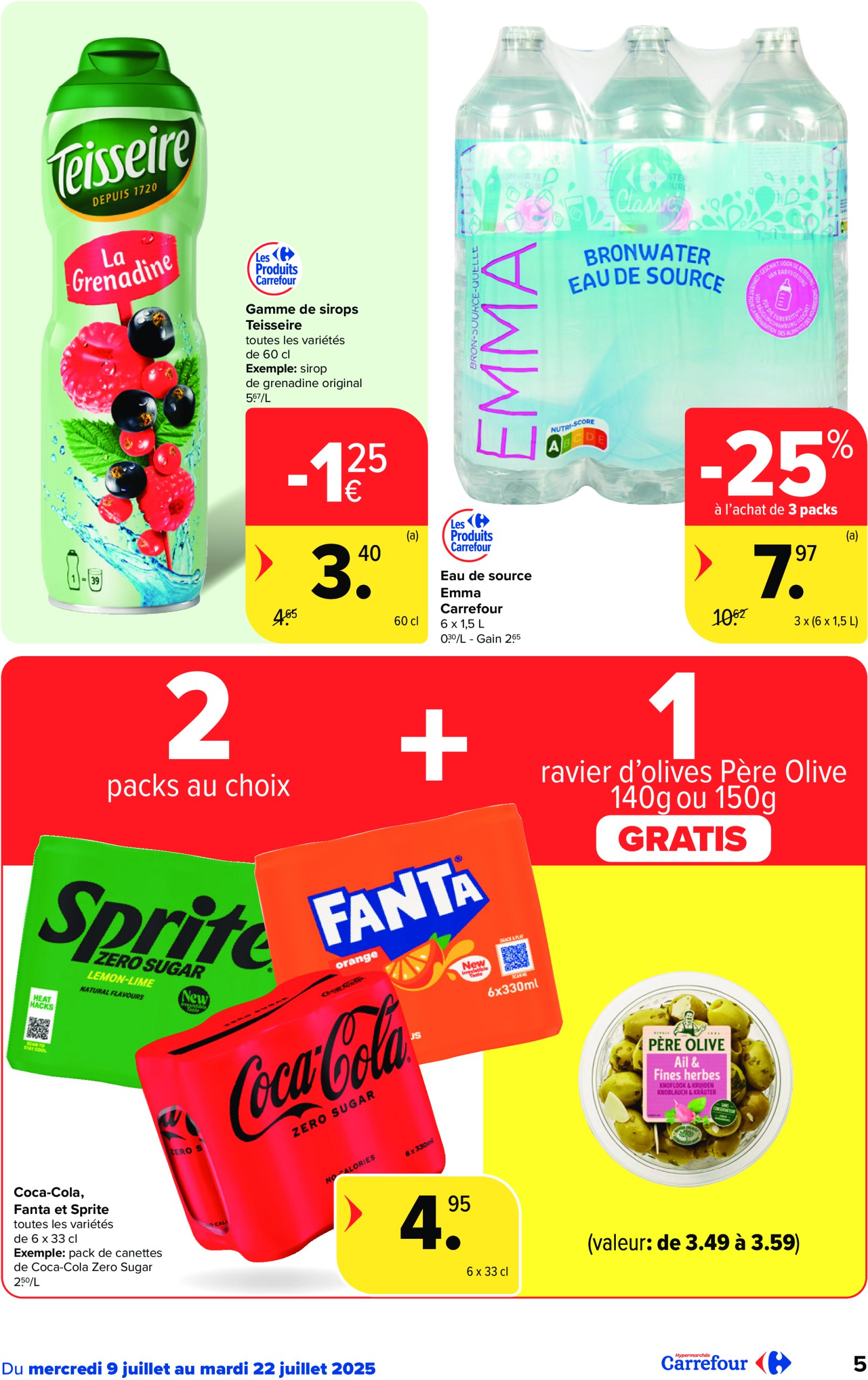 carrefour - Carrefour Hypermarchés folder geldig vanaf 09/07 - 22/07 - page: 5