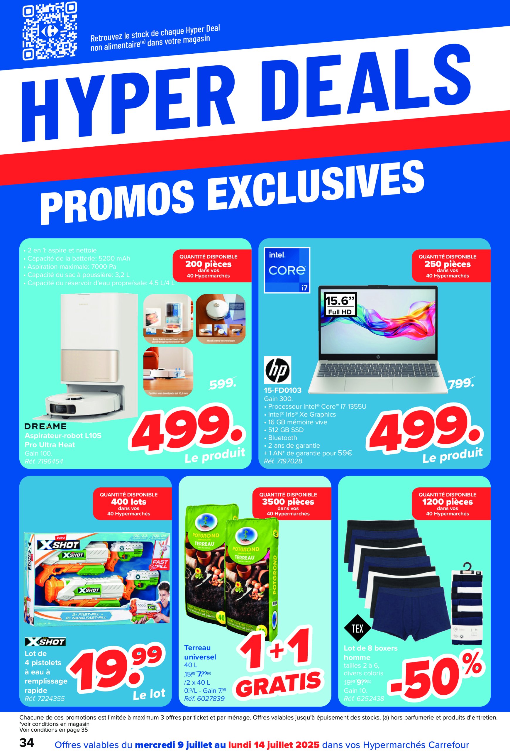 carrefour - Carrefour Hypermarchés folder geldig vanaf 09/07 - 22/07 - page: 34