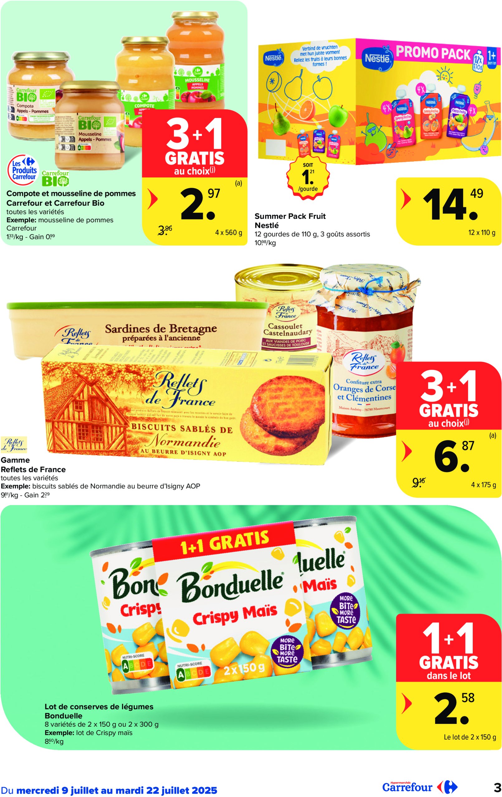 carrefour - Carrefour Hypermarchés folder geldig vanaf 09/07 - 22/07 - page: 3