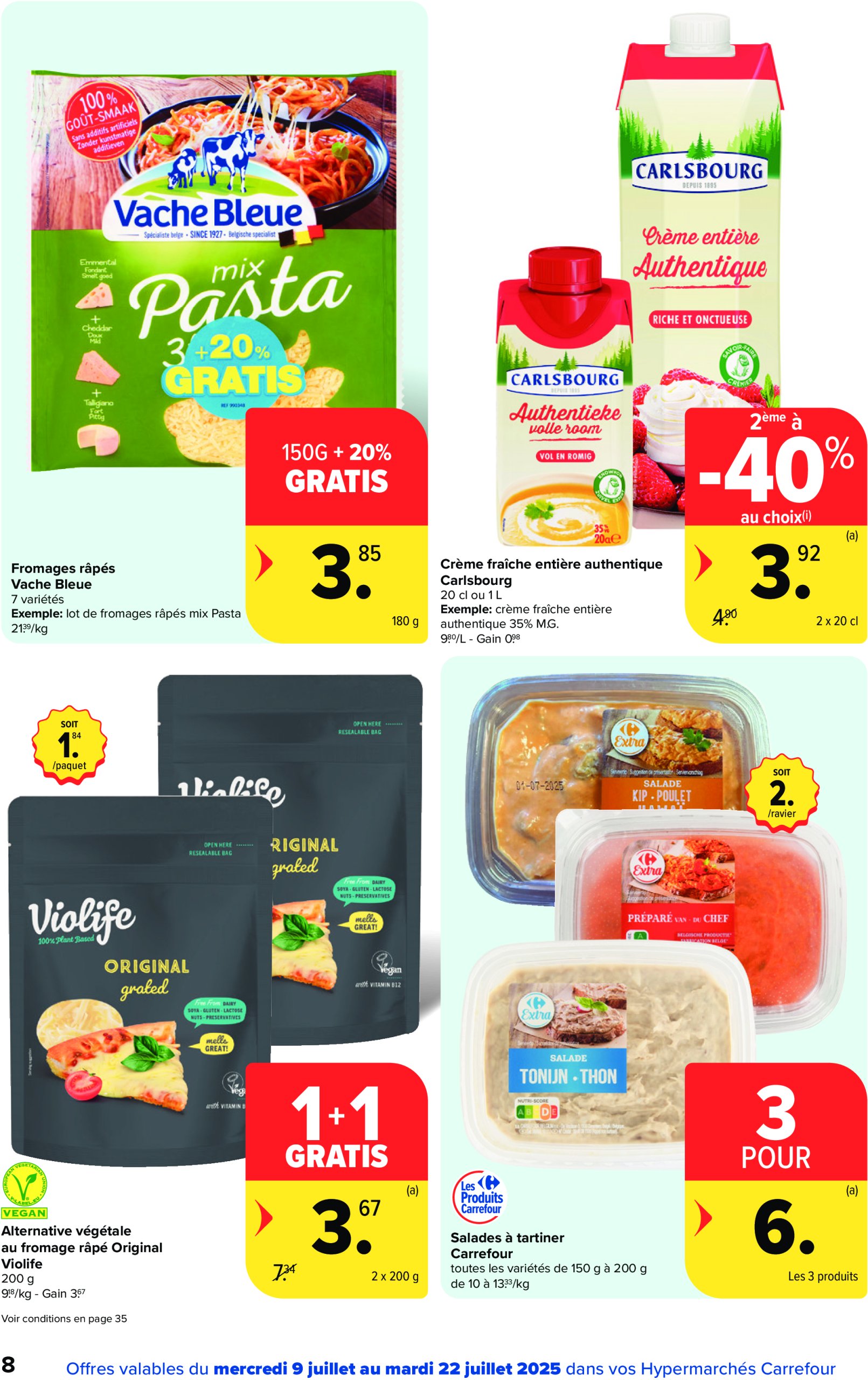 carrefour - Carrefour Hypermarchés folder geldig vanaf 09/07 - 22/07 - page: 8