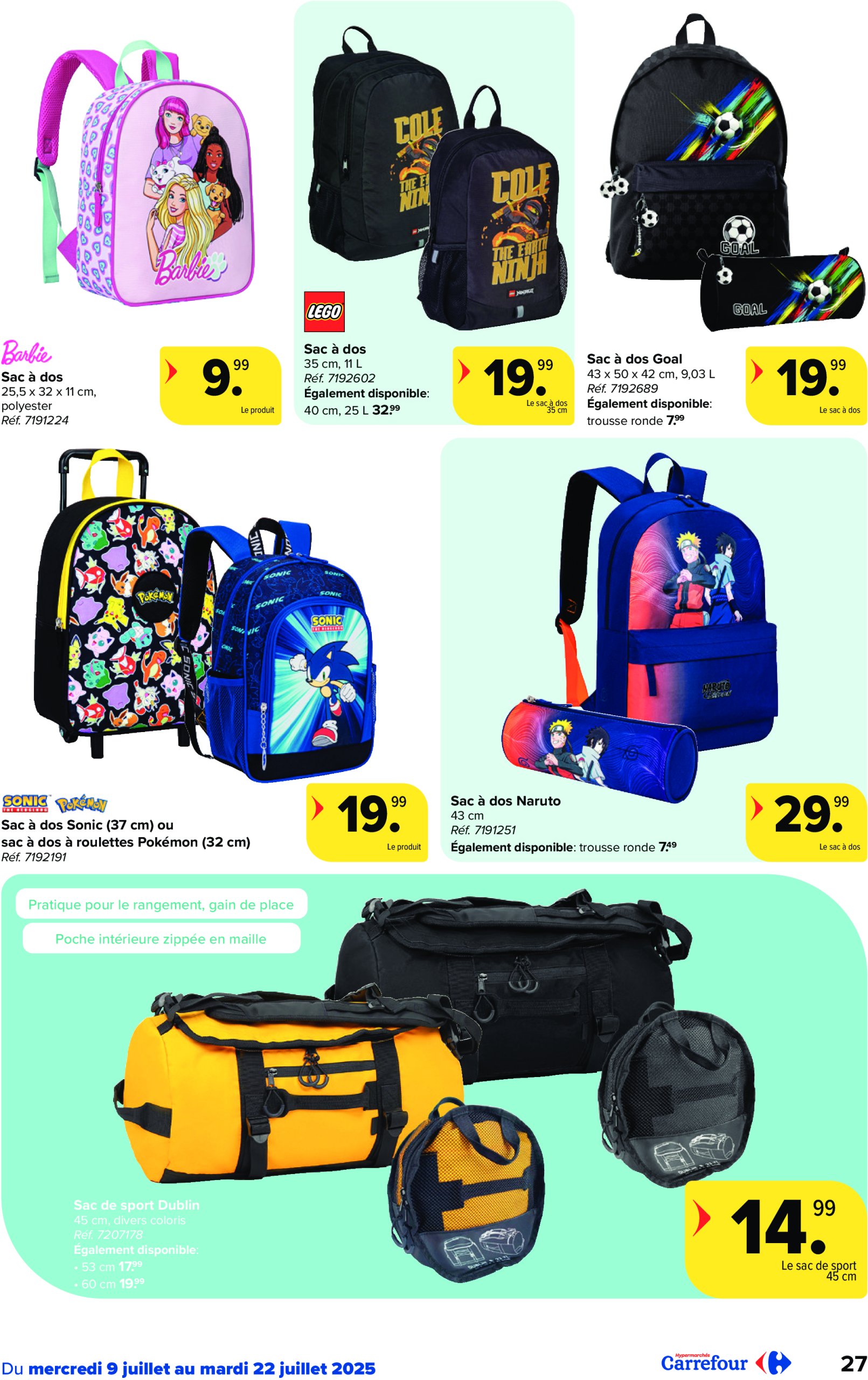 carrefour - Carrefour Hypermarchés folder geldig vanaf 09/07 - 22/07 - page: 27