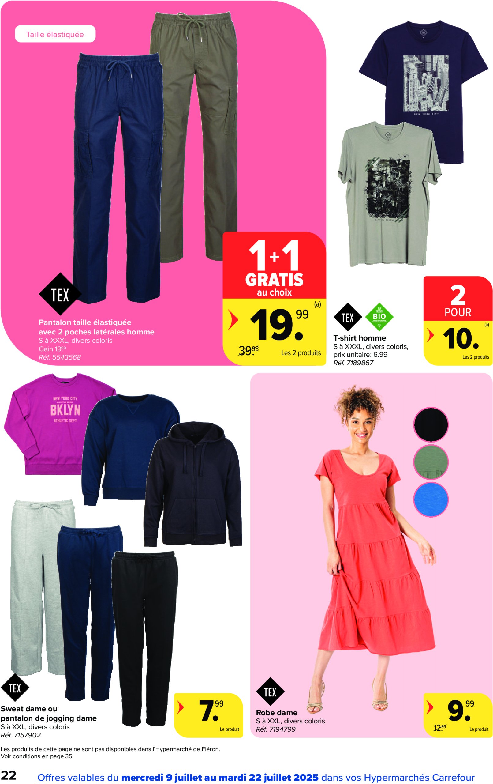 carrefour - Carrefour Hypermarchés folder geldig vanaf 09/07 - 22/07 - page: 22