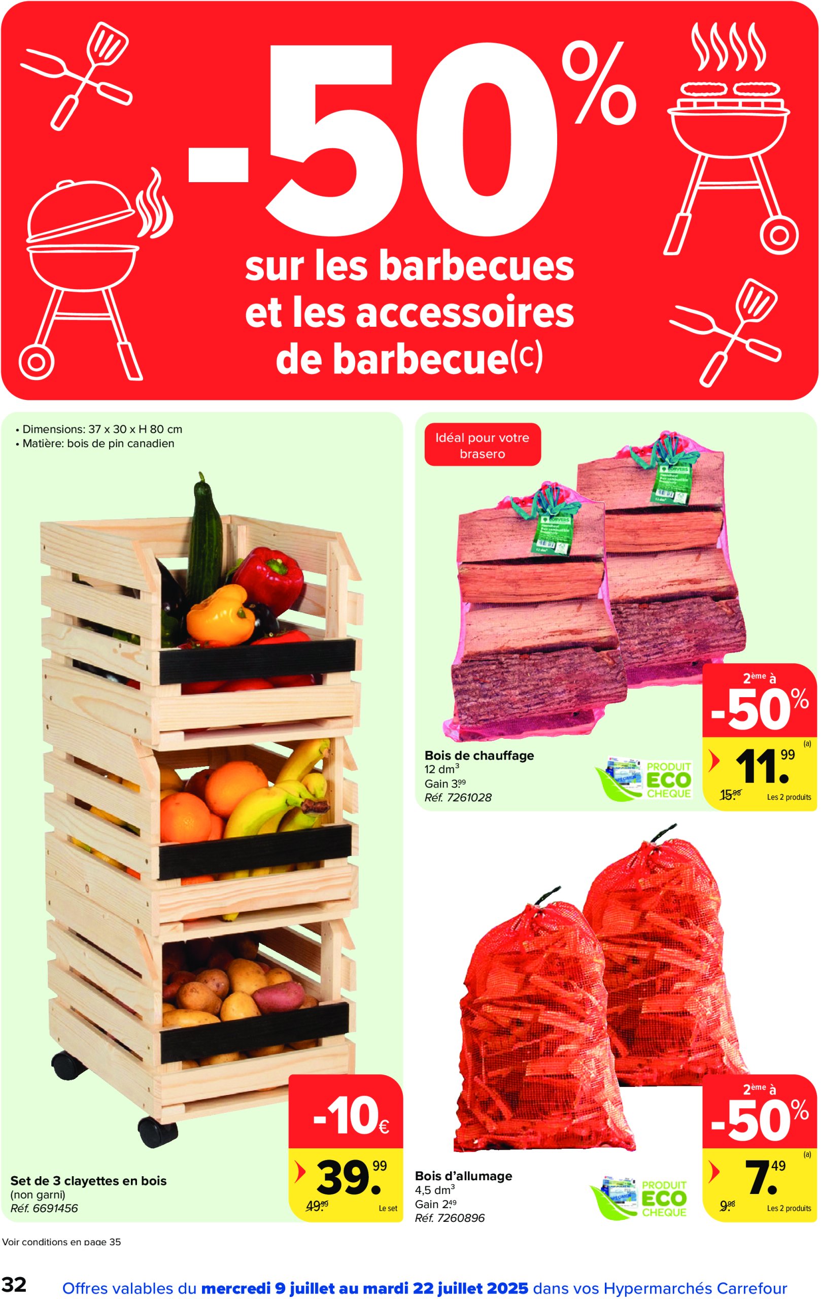 carrefour - Carrefour Hypermarchés folder geldig vanaf 09/07 - 22/07 - page: 32