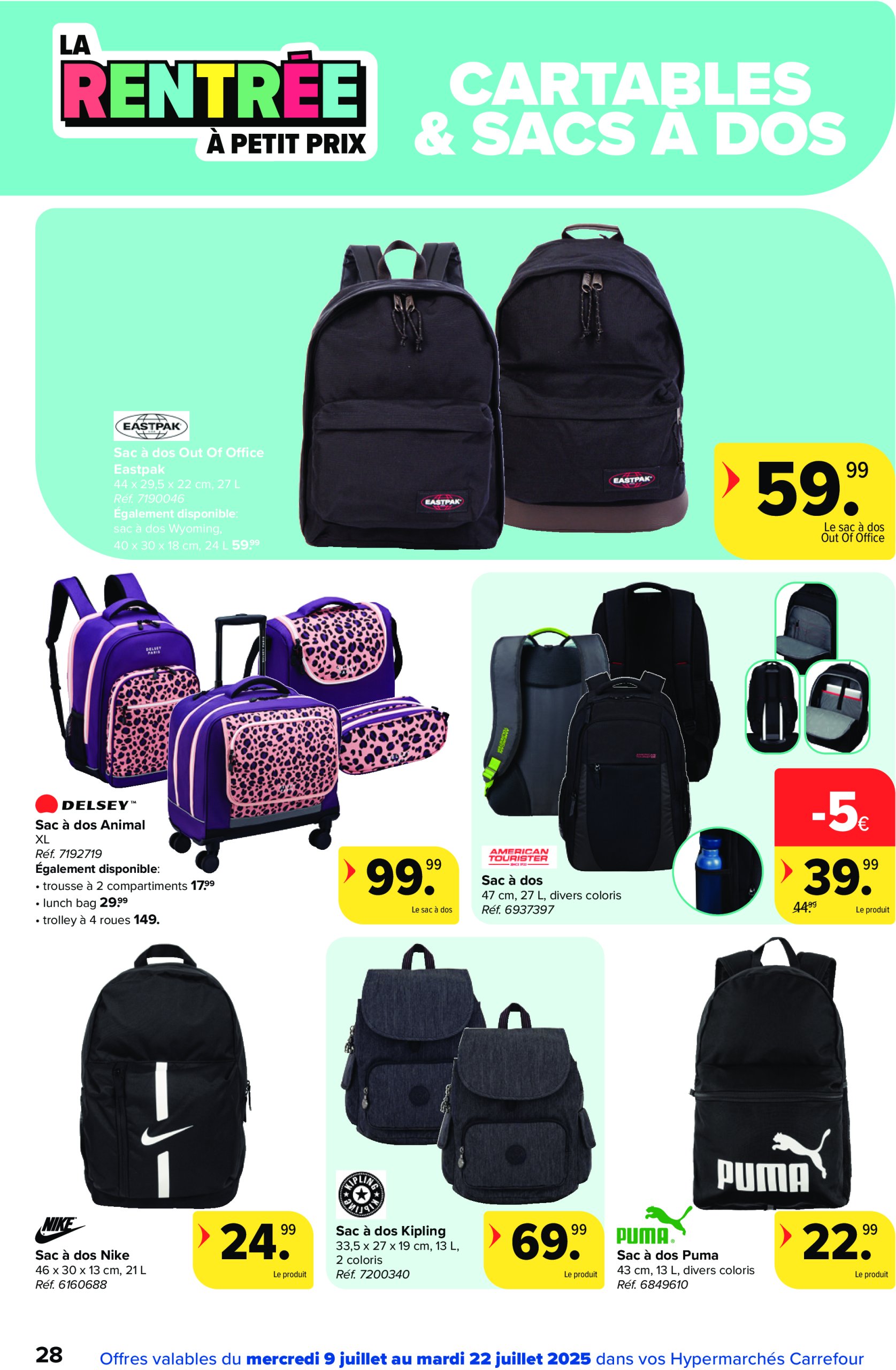 carrefour - Carrefour Hypermarchés folder geldig vanaf 09/07 - 22/07 - page: 28