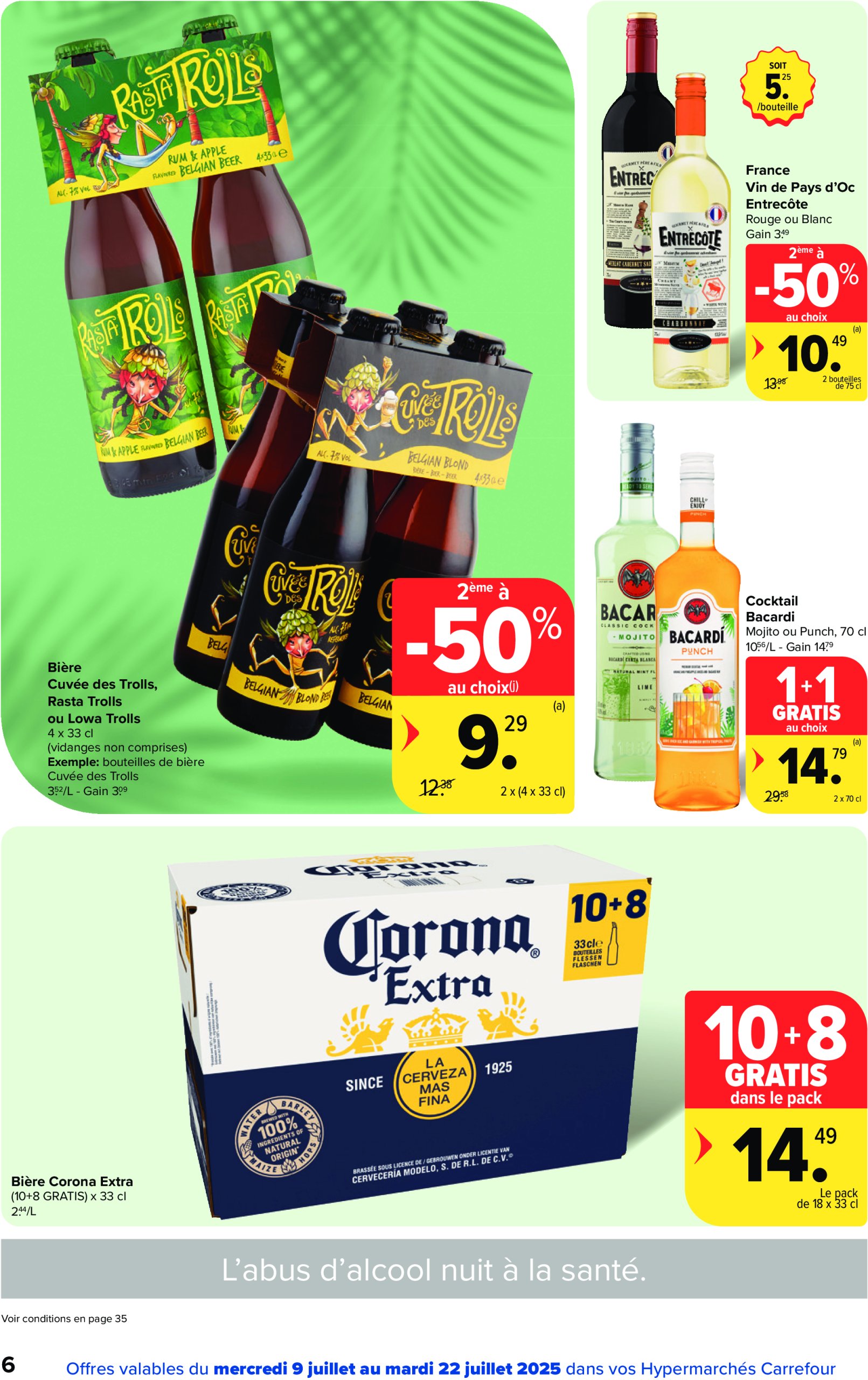 carrefour - Carrefour Hypermarchés folder geldig vanaf 09/07 - 22/07 - page: 6