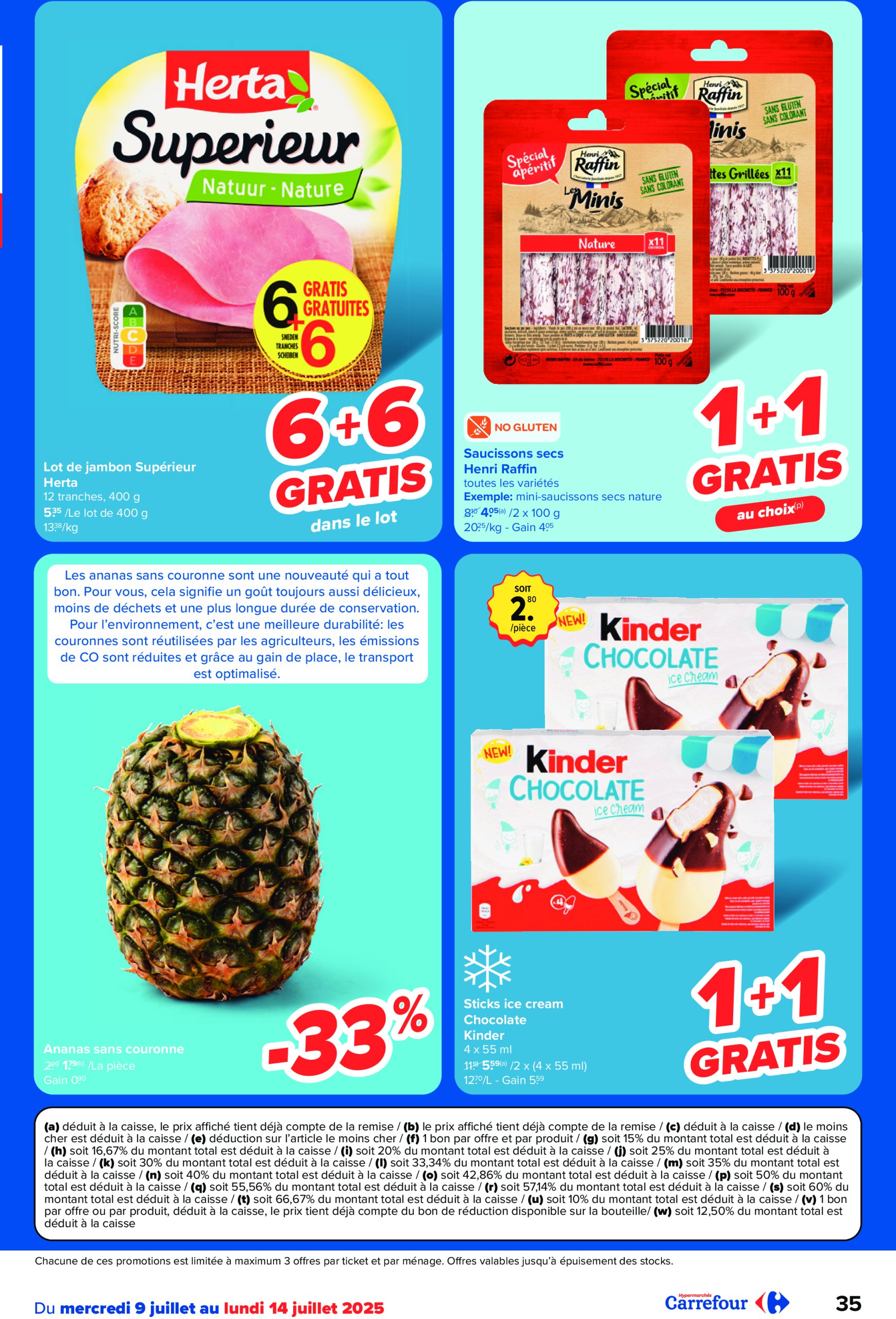 carrefour - Carrefour Hypermarchés folder geldig vanaf 09/07 - 22/07 - page: 35
