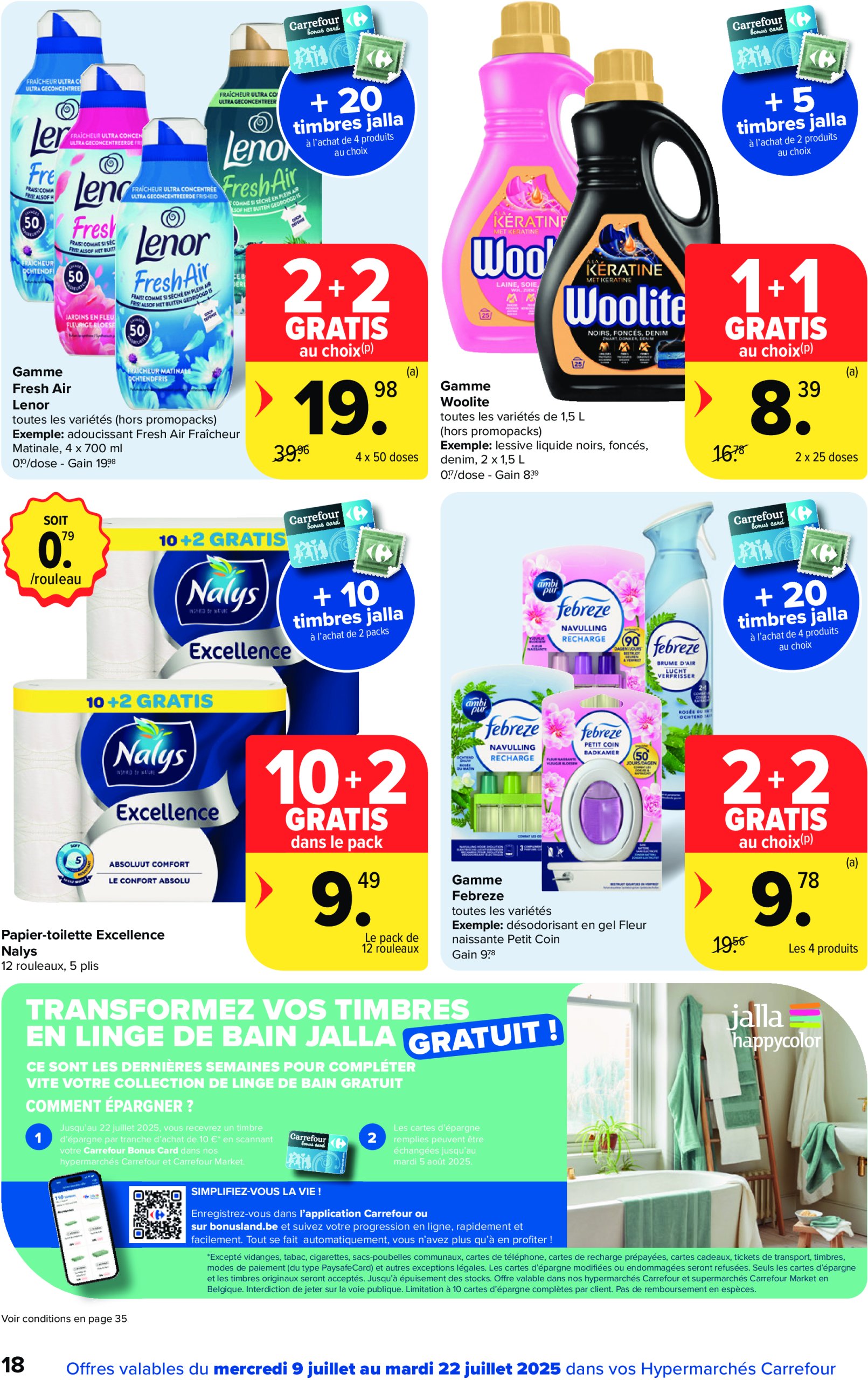 carrefour - Carrefour Hypermarchés folder geldig vanaf 09/07 - 22/07 - page: 18