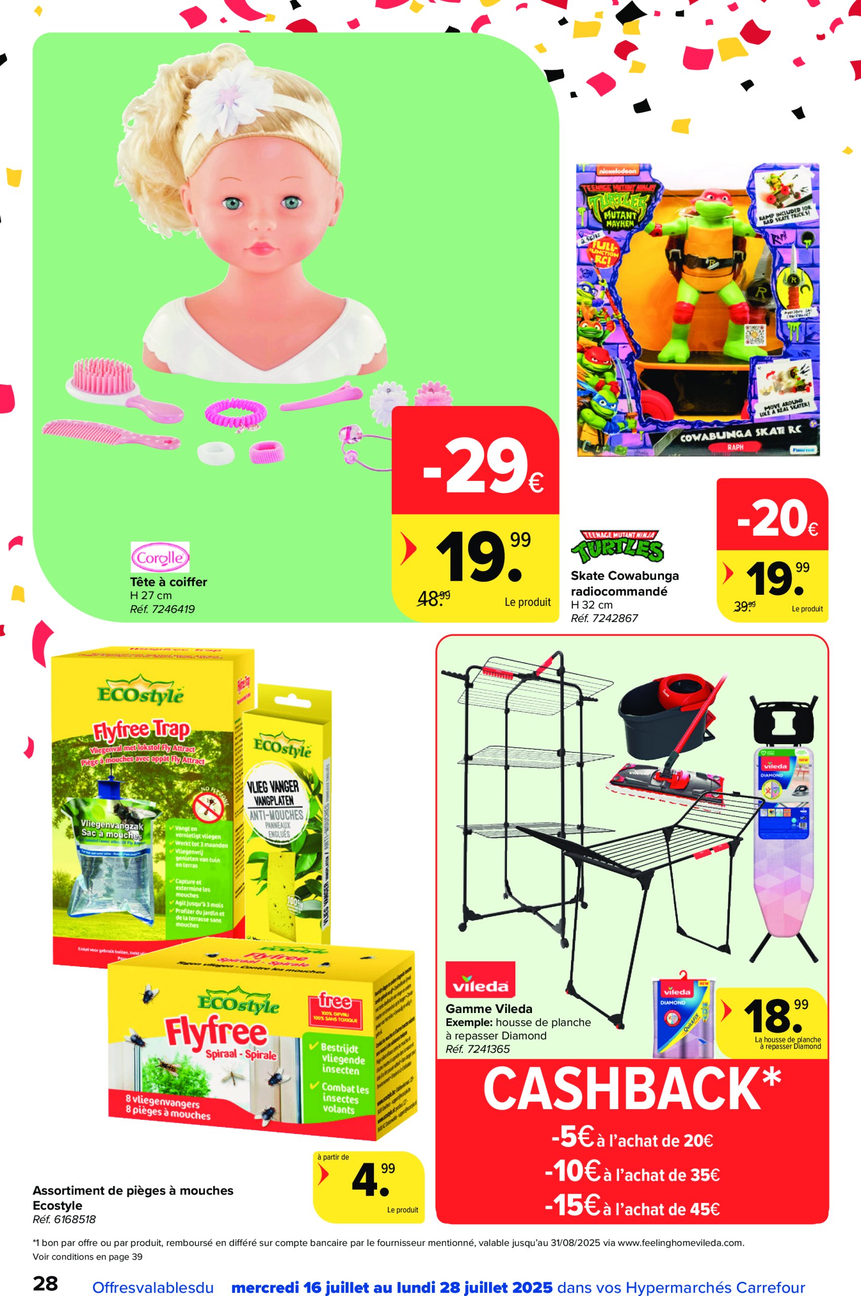 carrefour - Carrefour Hypermarchés folder geldig vanaf 16/07 - 28/07 - page: 28