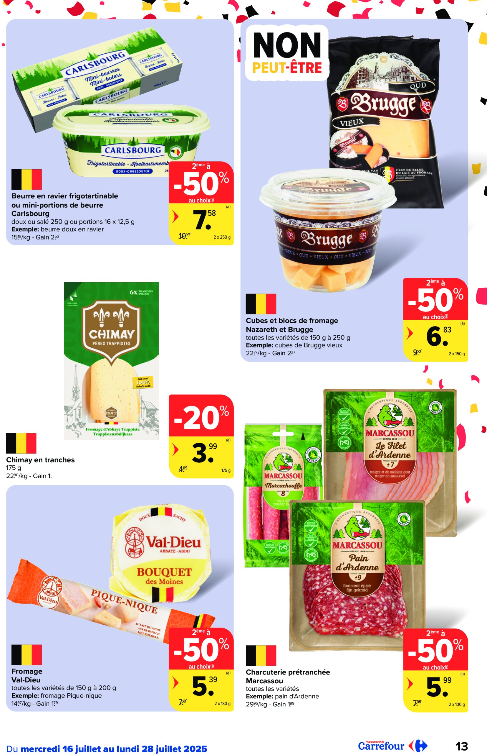 carrefour - Carrefour Hypermarchés folder geldig vanaf 16/07 - 28/07 - page: 13