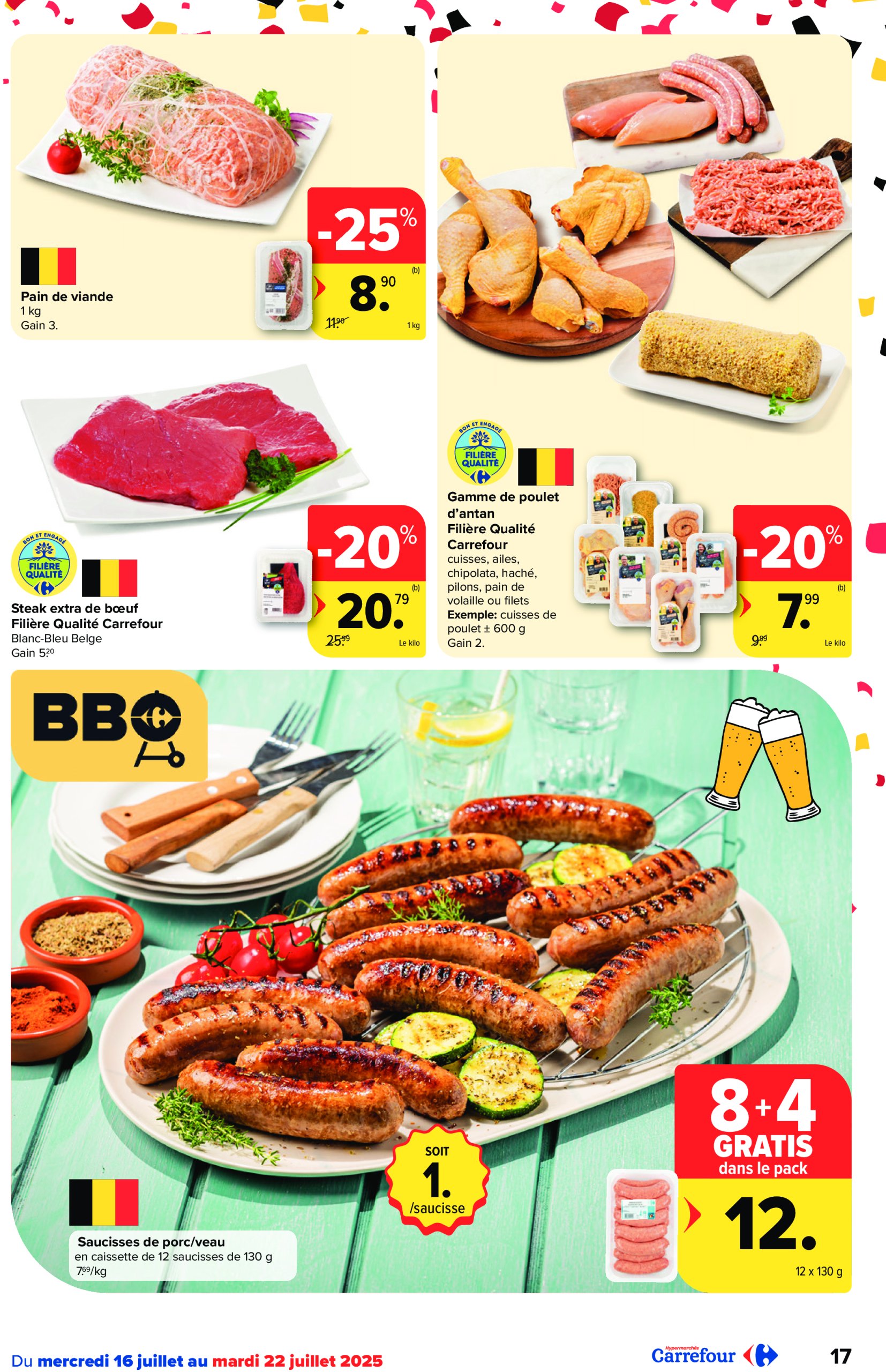 carrefour - Carrefour Hypermarchés folder geldig vanaf 16/07 - 28/07 - page: 17