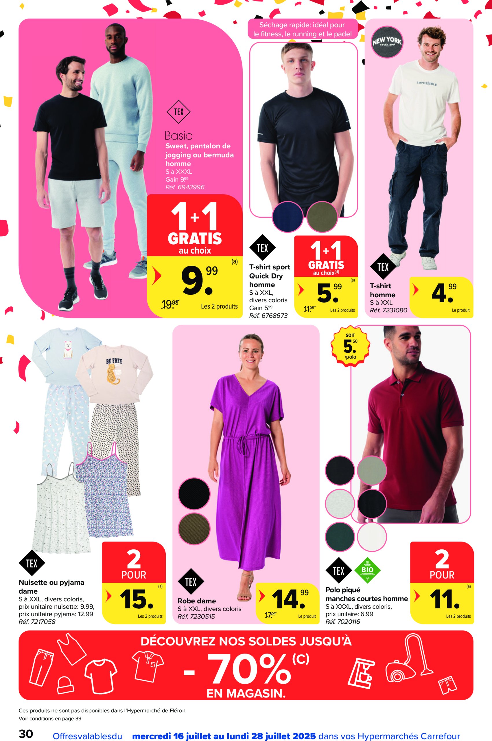 carrefour - Carrefour Hypermarchés folder geldig vanaf 16/07 - 28/07 - page: 30