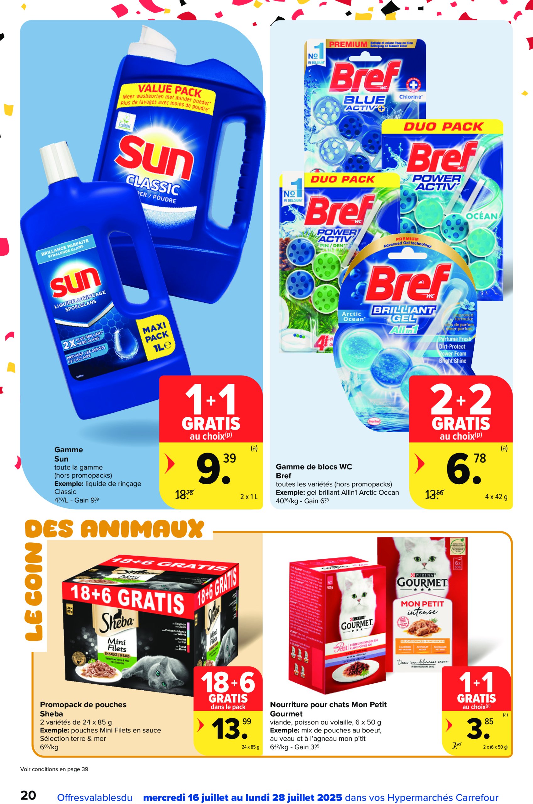 carrefour - Carrefour Hypermarchés folder geldig vanaf 16/07 - 28/07 - page: 20
