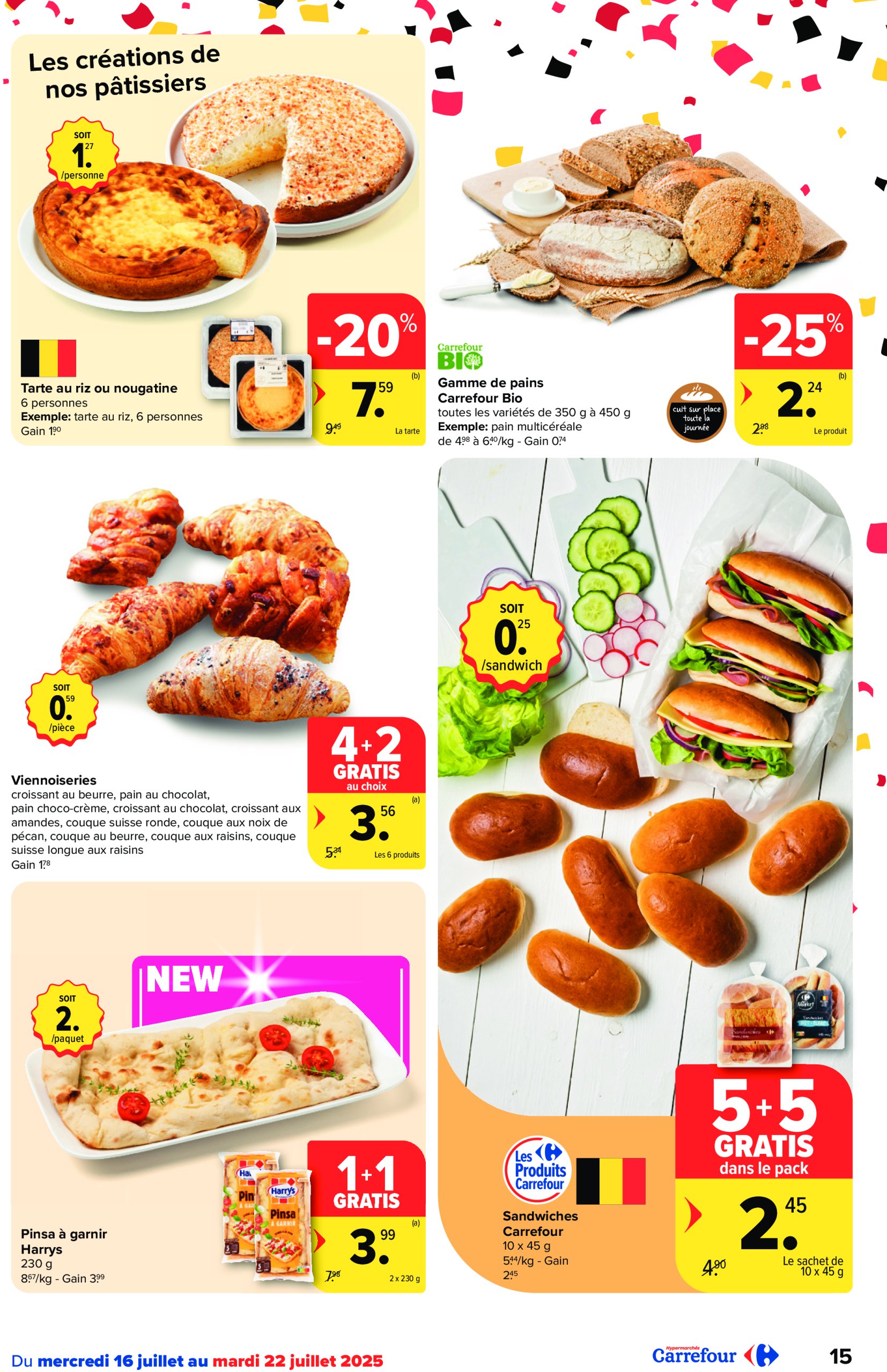 carrefour - Carrefour Hypermarchés folder geldig vanaf 16/07 - 28/07 - page: 15