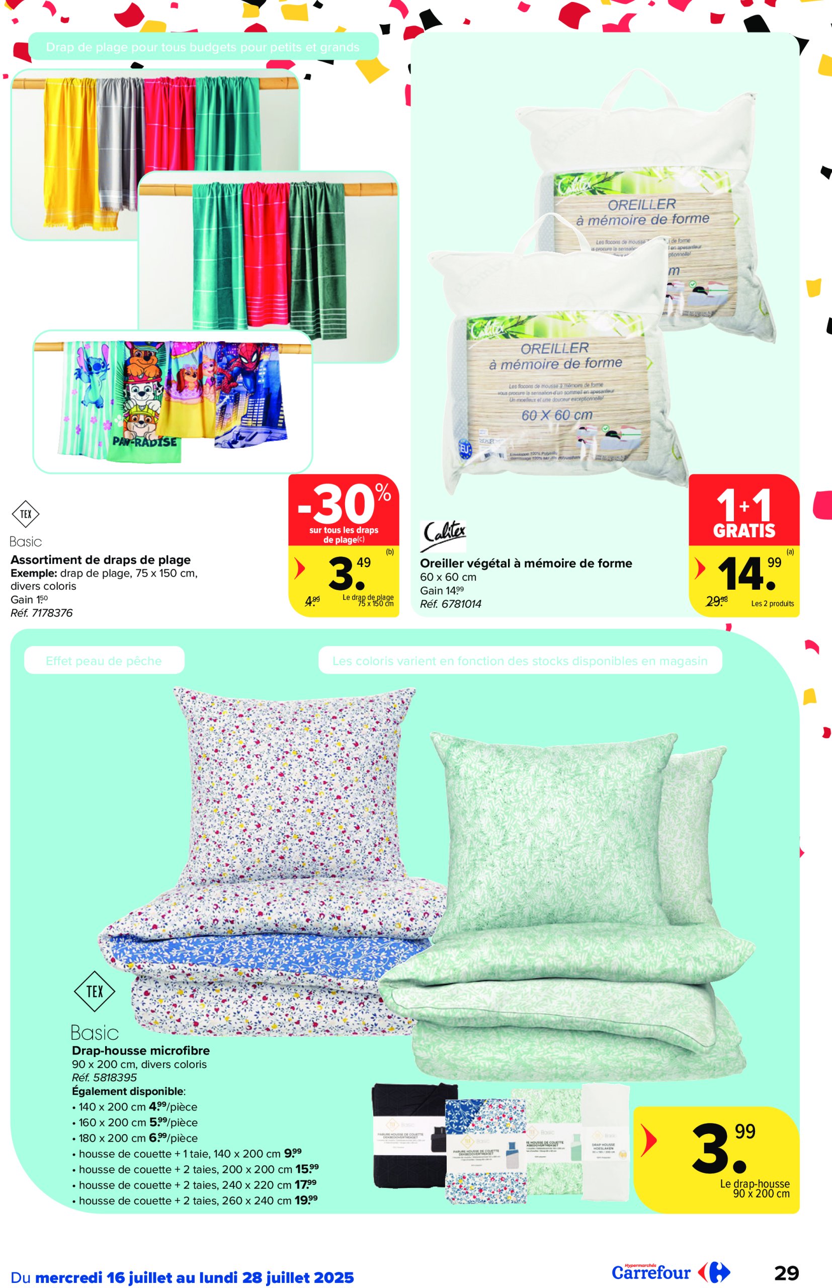 carrefour - Carrefour Hypermarchés folder geldig vanaf 16/07 - 28/07 - page: 29