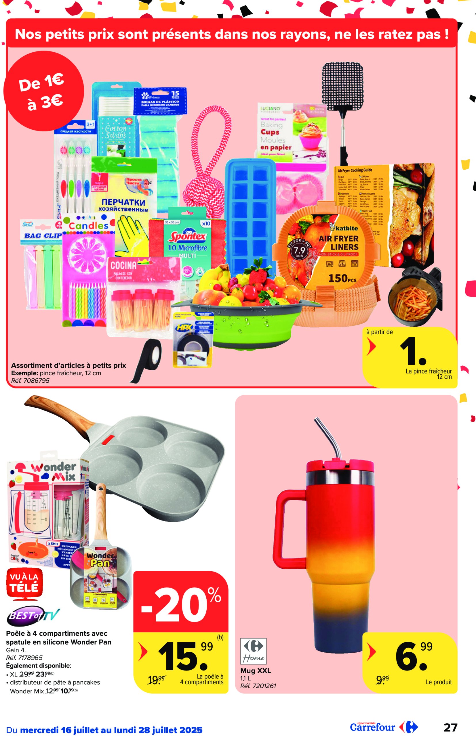 carrefour - Carrefour Hypermarchés folder geldig vanaf 16/07 - 28/07 - page: 27