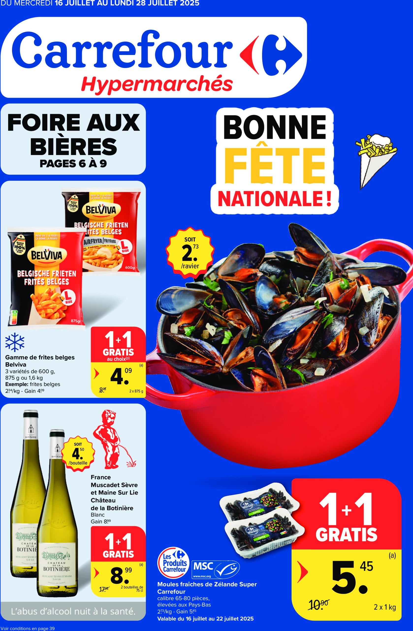 carrefour - Carrefour Hypermarchés folder geldig vanaf 16/07 - 28/07