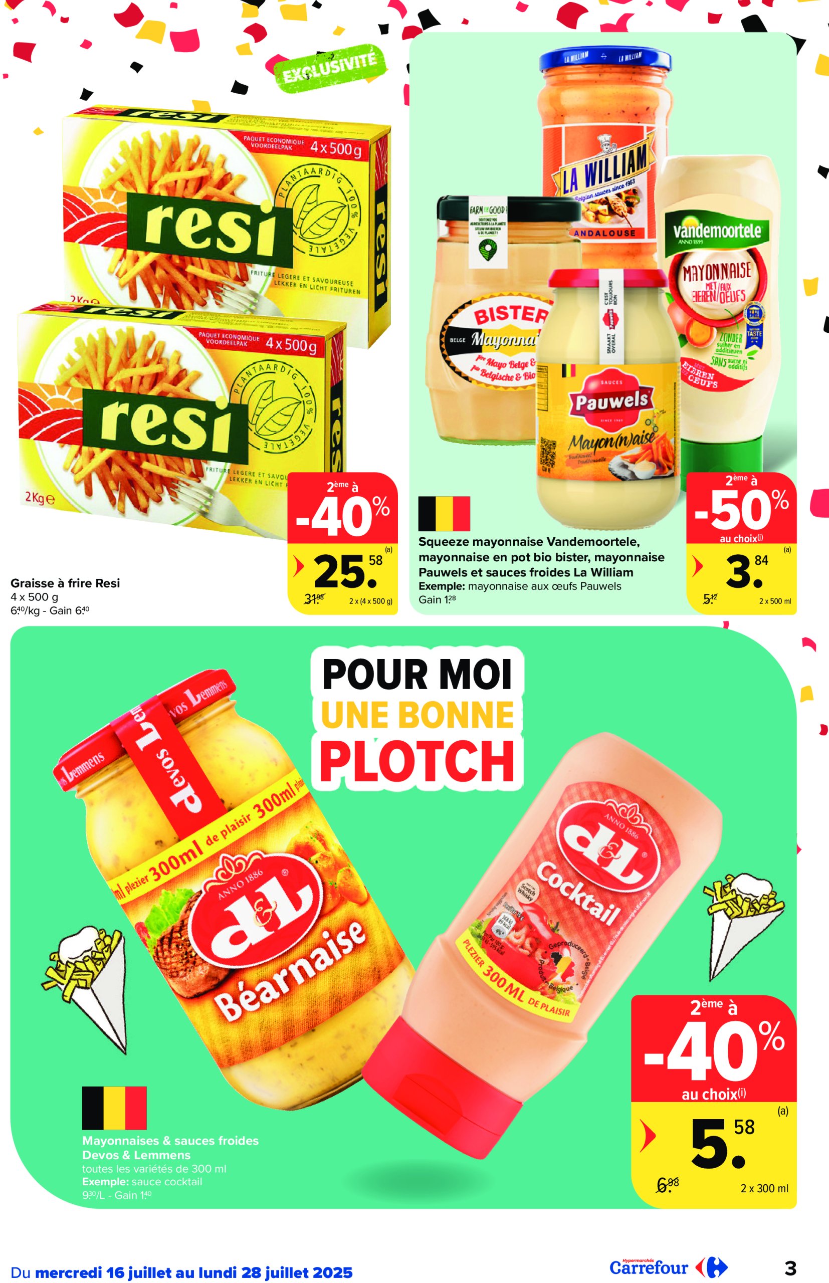 carrefour - Carrefour Hypermarchés folder geldig vanaf 16/07 - 28/07 - page: 3