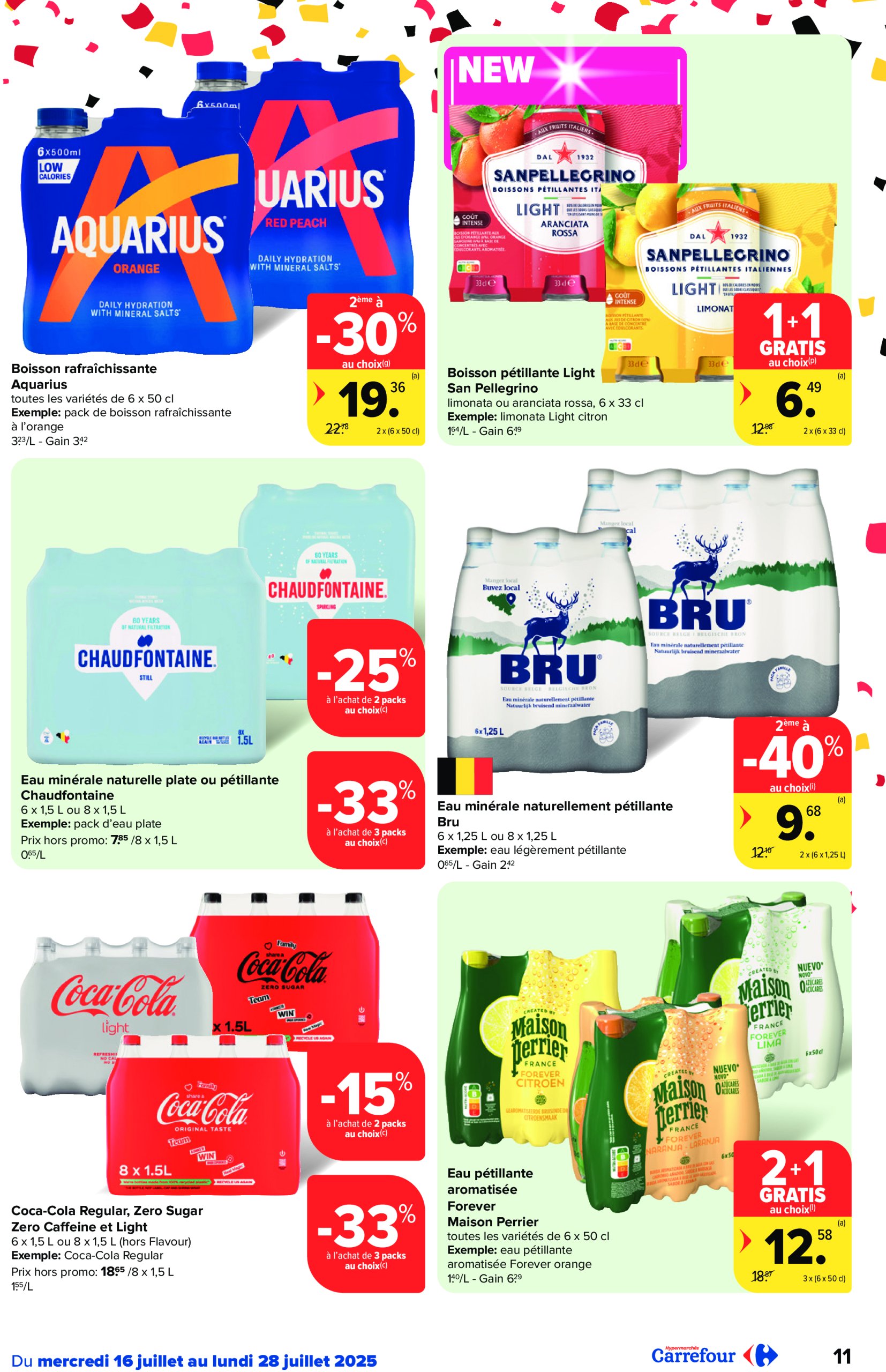 carrefour - Carrefour Hypermarchés folder geldig vanaf 16/07 - 28/07 - page: 11