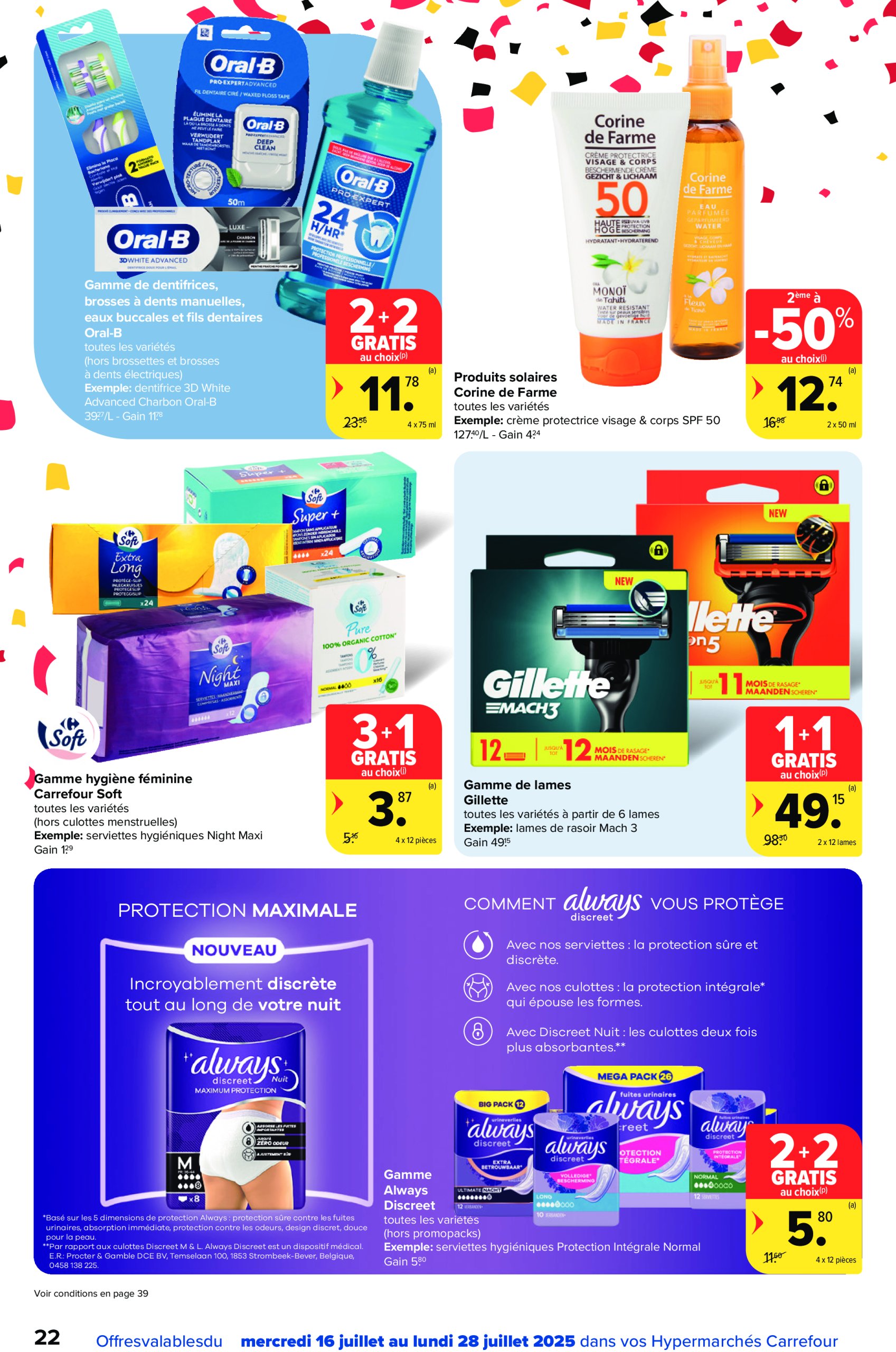 carrefour - Carrefour Hypermarchés folder geldig vanaf 16/07 - 28/07 - page: 22