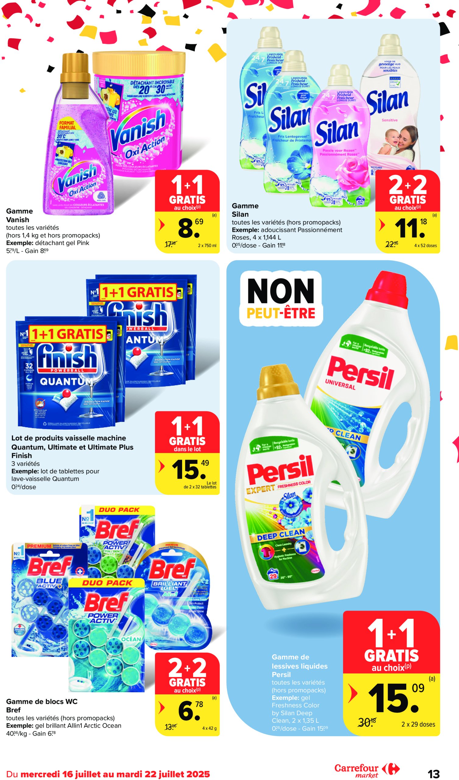 carrefour - Carrefour Market folder geldig vanaf 16/07 - 22/07 - page: 13