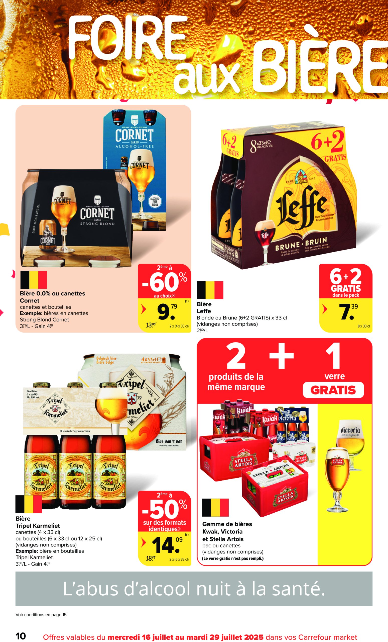 carrefour - Carrefour Market folder geldig vanaf 16/07 - 22/07 - page: 10