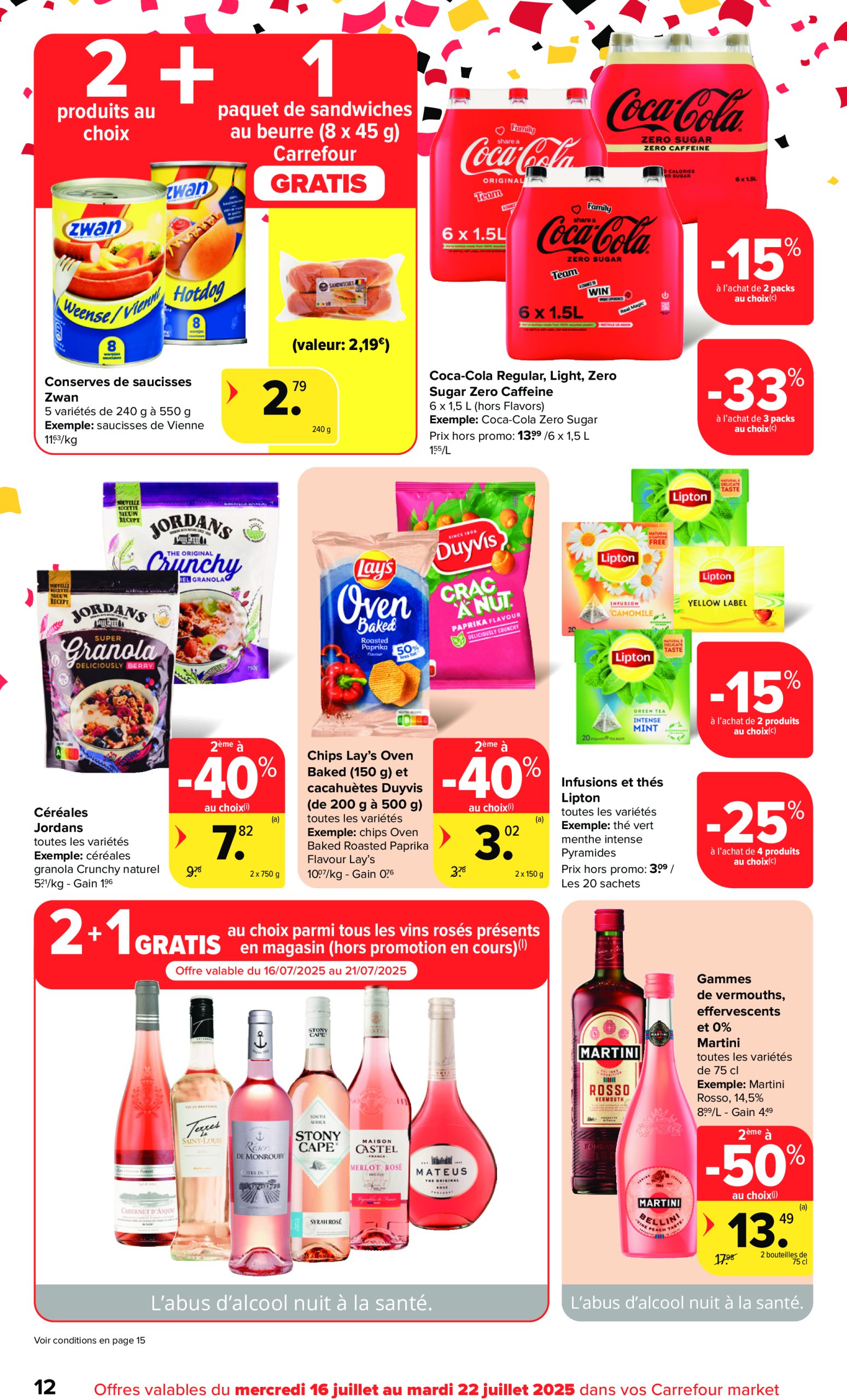 carrefour - Carrefour Market folder geldig vanaf 16/07 - 22/07 - page: 12