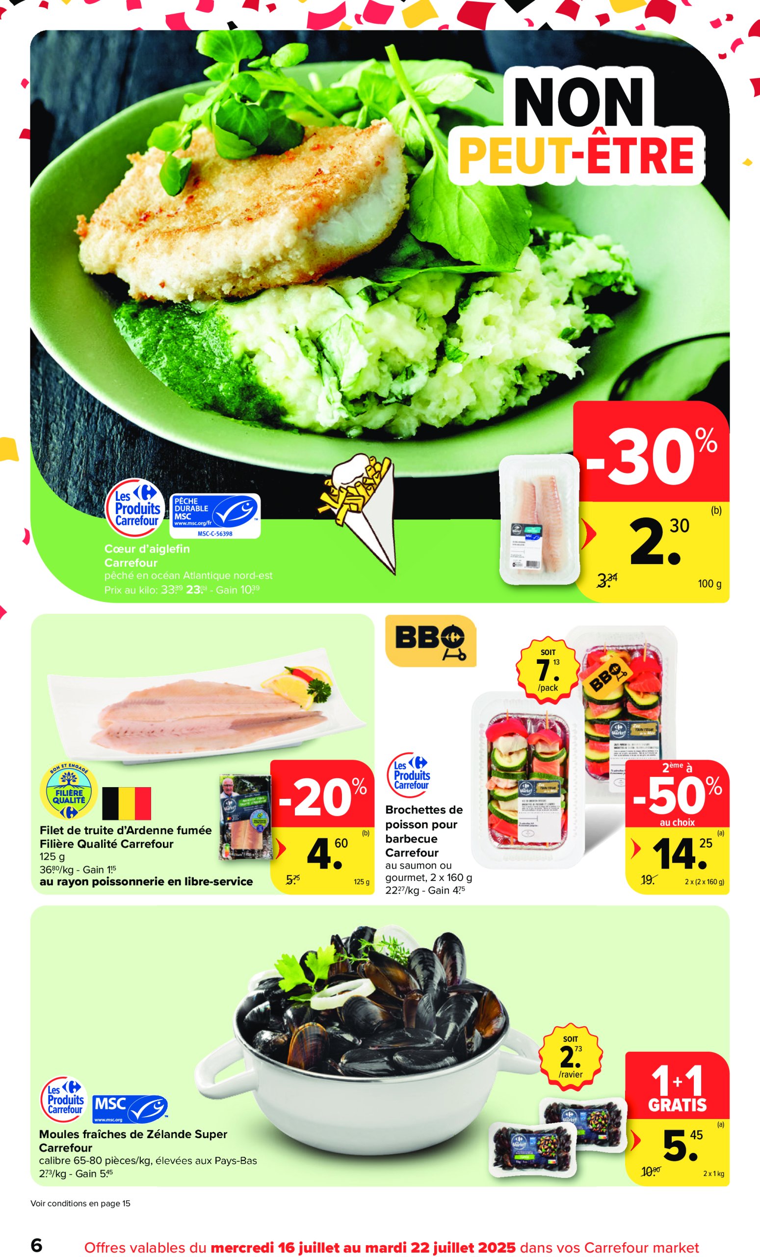 carrefour - Carrefour Market folder geldig vanaf 16/07 - 22/07 - page: 6