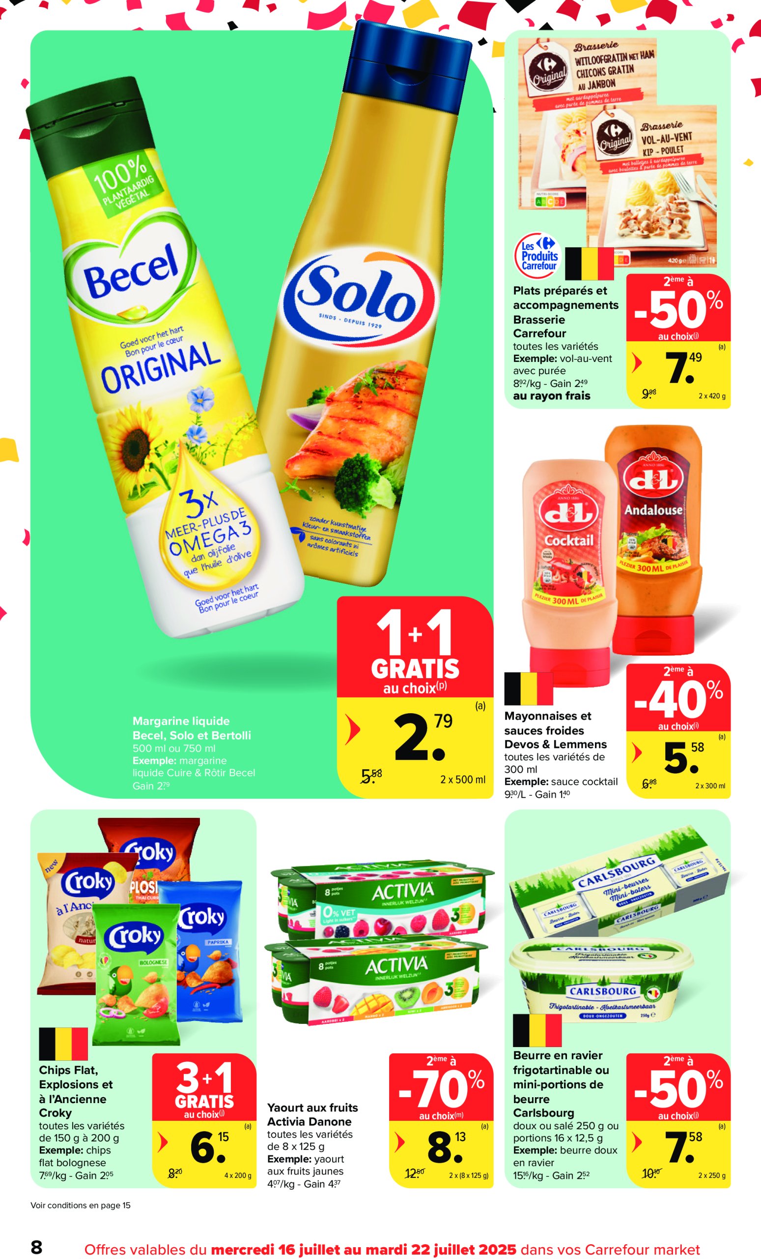 carrefour - Carrefour Market folder geldig vanaf 16/07 - 22/07 - page: 8