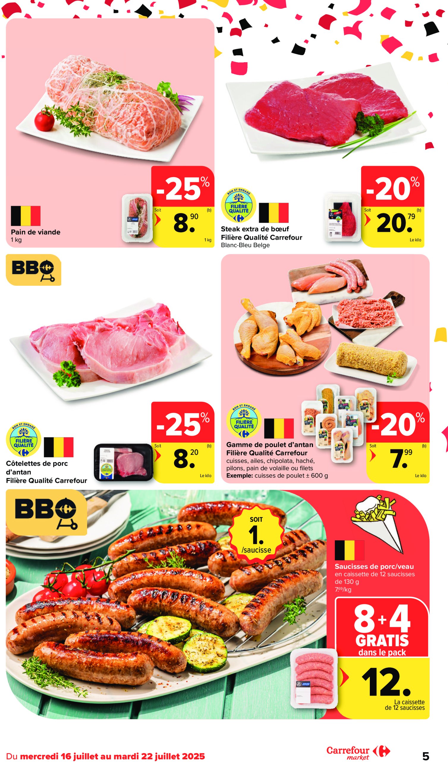 carrefour - Carrefour Market folder geldig vanaf 16/07 - 22/07 - page: 5
