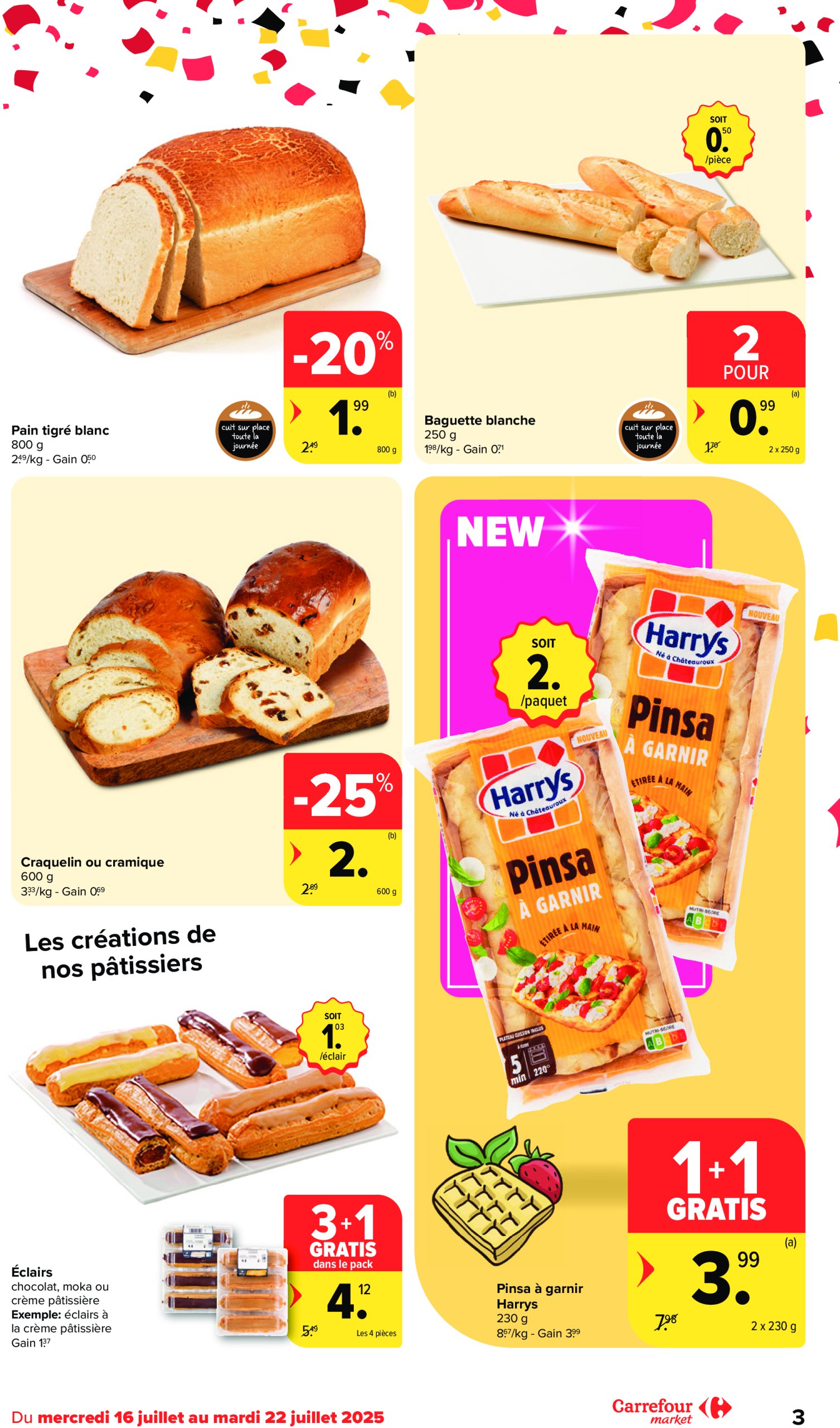carrefour - Carrefour Market folder geldig vanaf 16/07 - 22/07 - page: 3