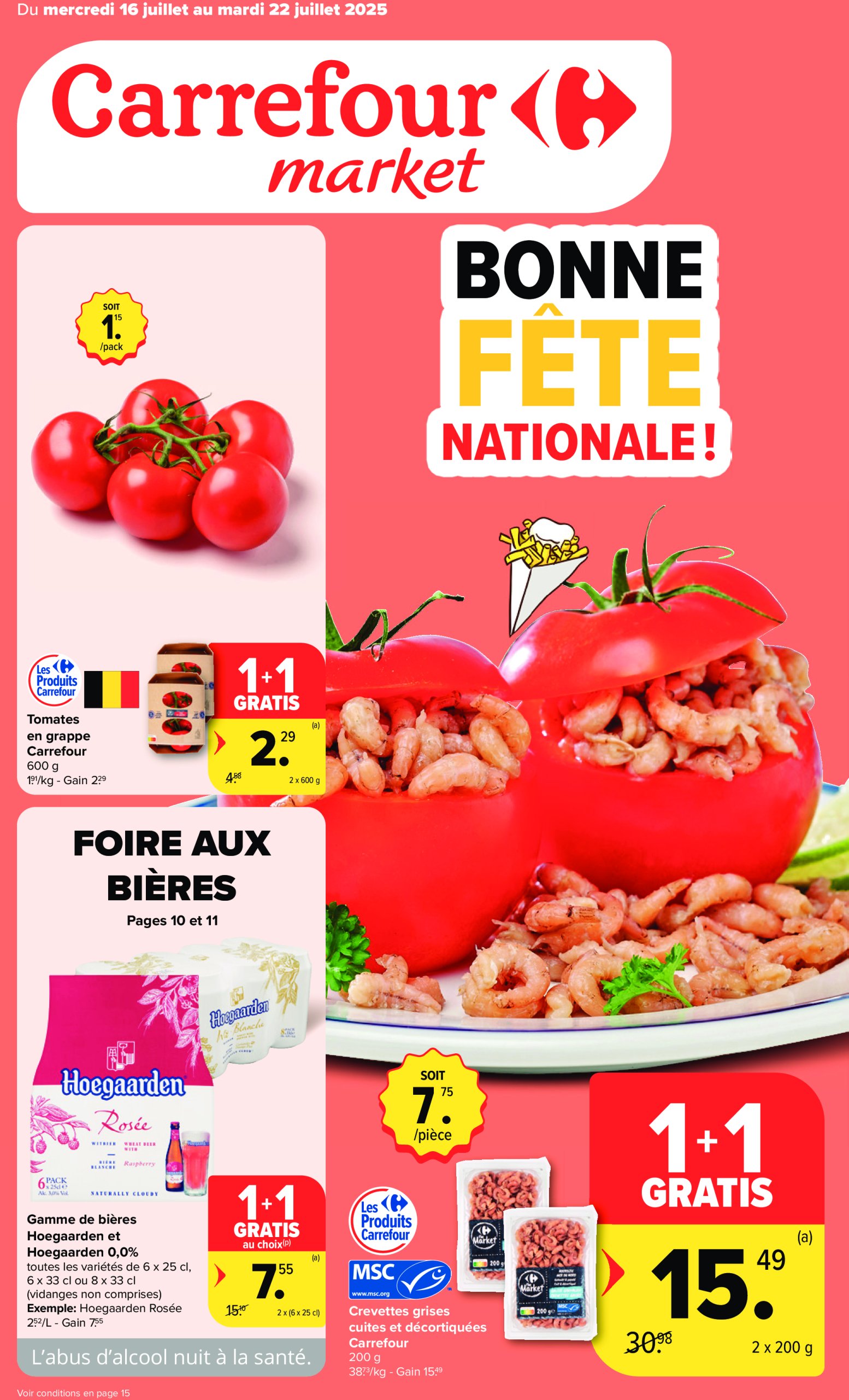 carrefour - Carrefour Market folder geldig vanaf 16/07 - 22/07