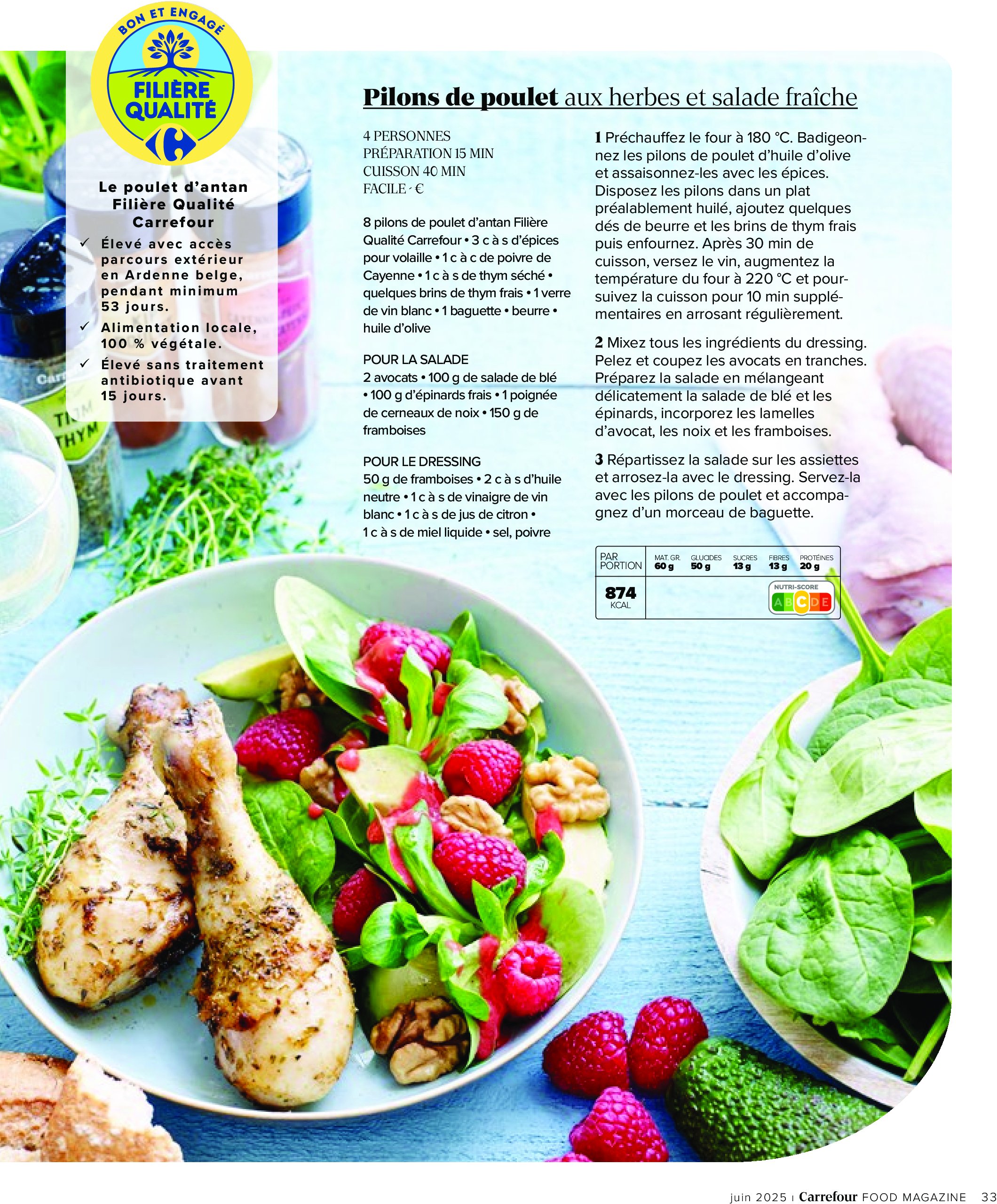 carrefour - Carrefour - Food magazine folder geldig vanaf 12/06 - 16/07 - page: 33 carrefour - Carrefour - Food magazine folder geldig vanaf 12/06 - 16/07 - page: 33