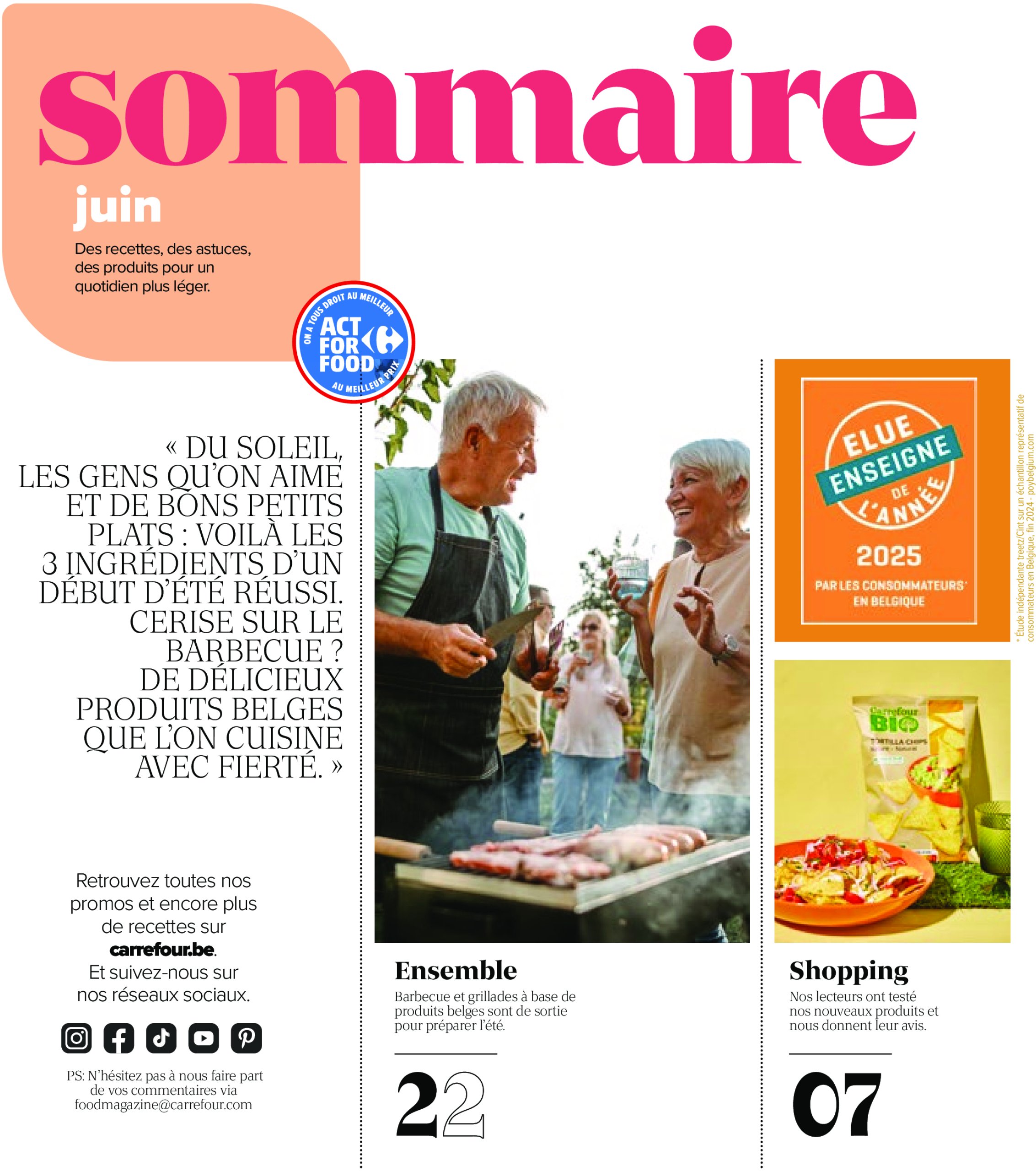 carrefour - Carrefour - Food magazine folder geldig vanaf 12/06 - 16/07 - page: 4 carrefour - Carrefour - Food magazine folder geldig vanaf 12/06 - 16/07 - page: 4