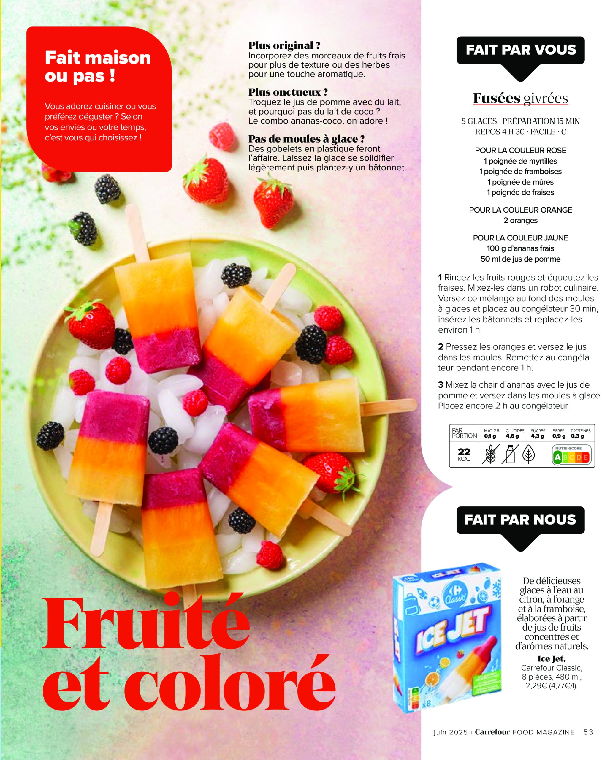 carrefour - Carrefour - Food magazine folder geldig vanaf 12/06 - 16/07 - page: 53 carrefour - Carrefour - Food magazine folder geldig vanaf 12/06 - 16/07 - page: 53