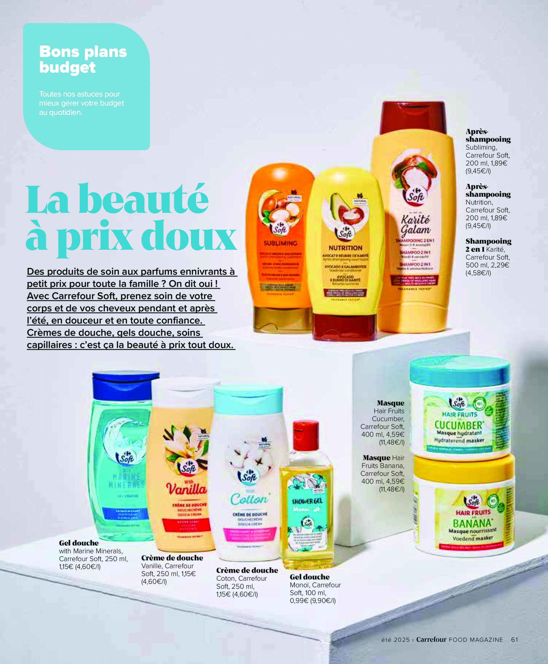 carrefour - Carrefour - Un été à volonté folder geldig vanaf 17/07 - 28/08 - page: 61