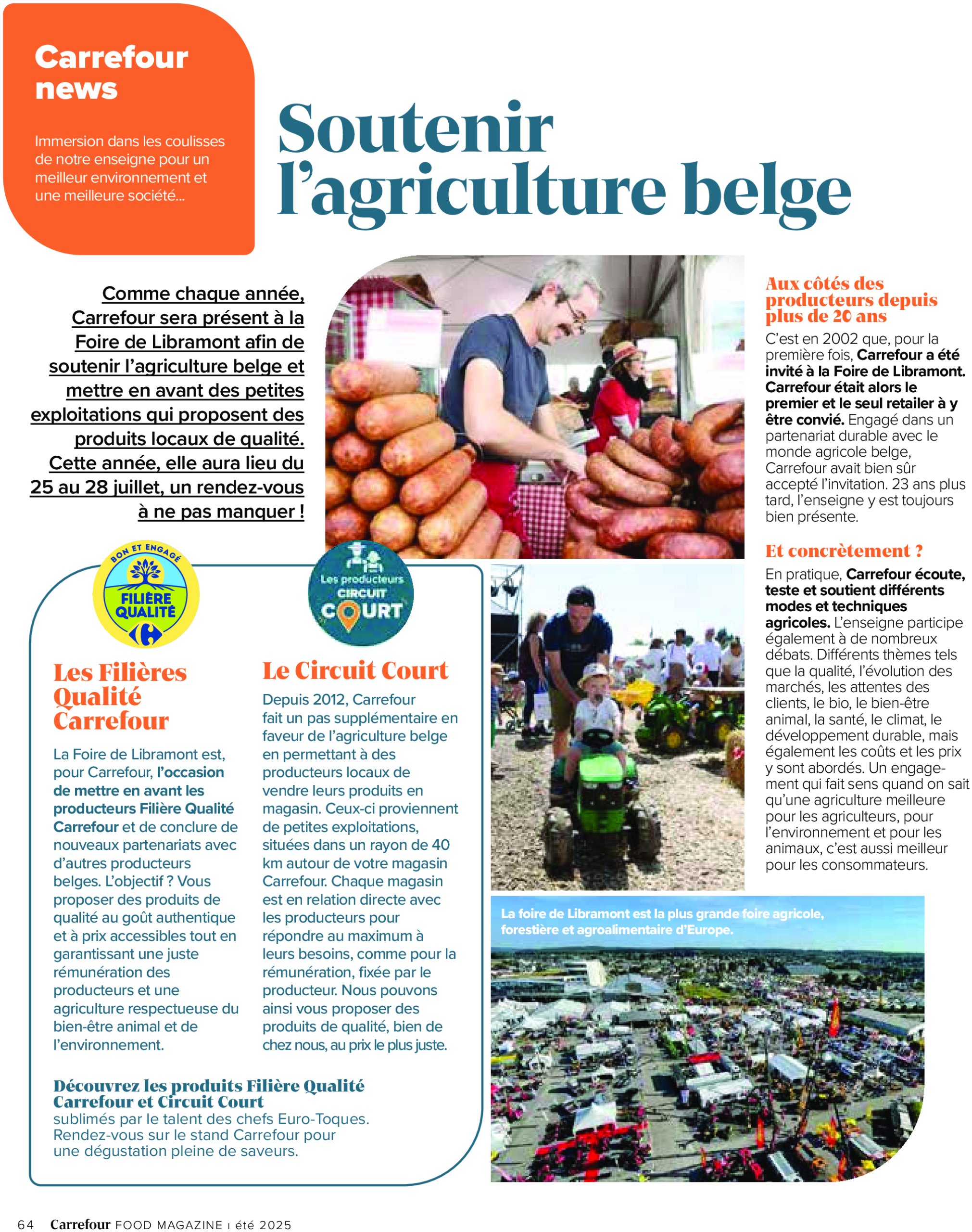 carrefour - Carrefour - Un été à volonté folder geldig vanaf 17/07 - 28/08 - page: 64