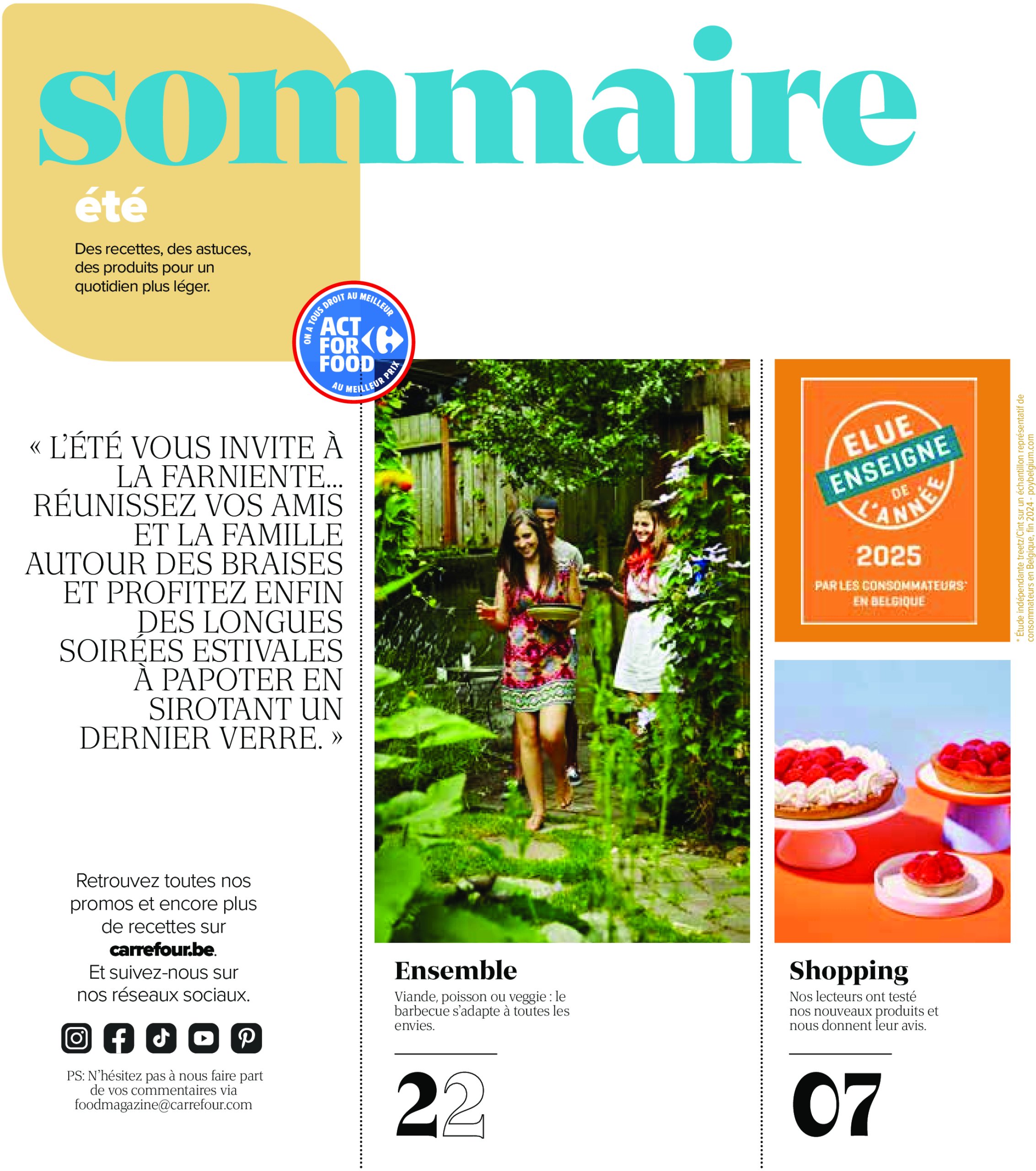 carrefour - Carrefour - Un été à volonté folder geldig vanaf 17/07 - 28/08 - page: 4