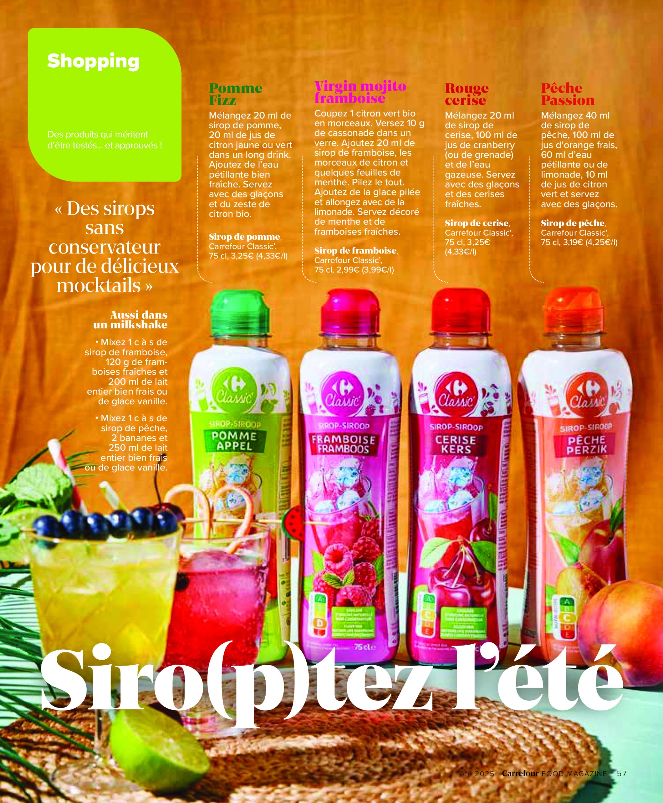 carrefour - Carrefour - Un été à volonté folder geldig vanaf 17/07 - 28/08 - page: 57