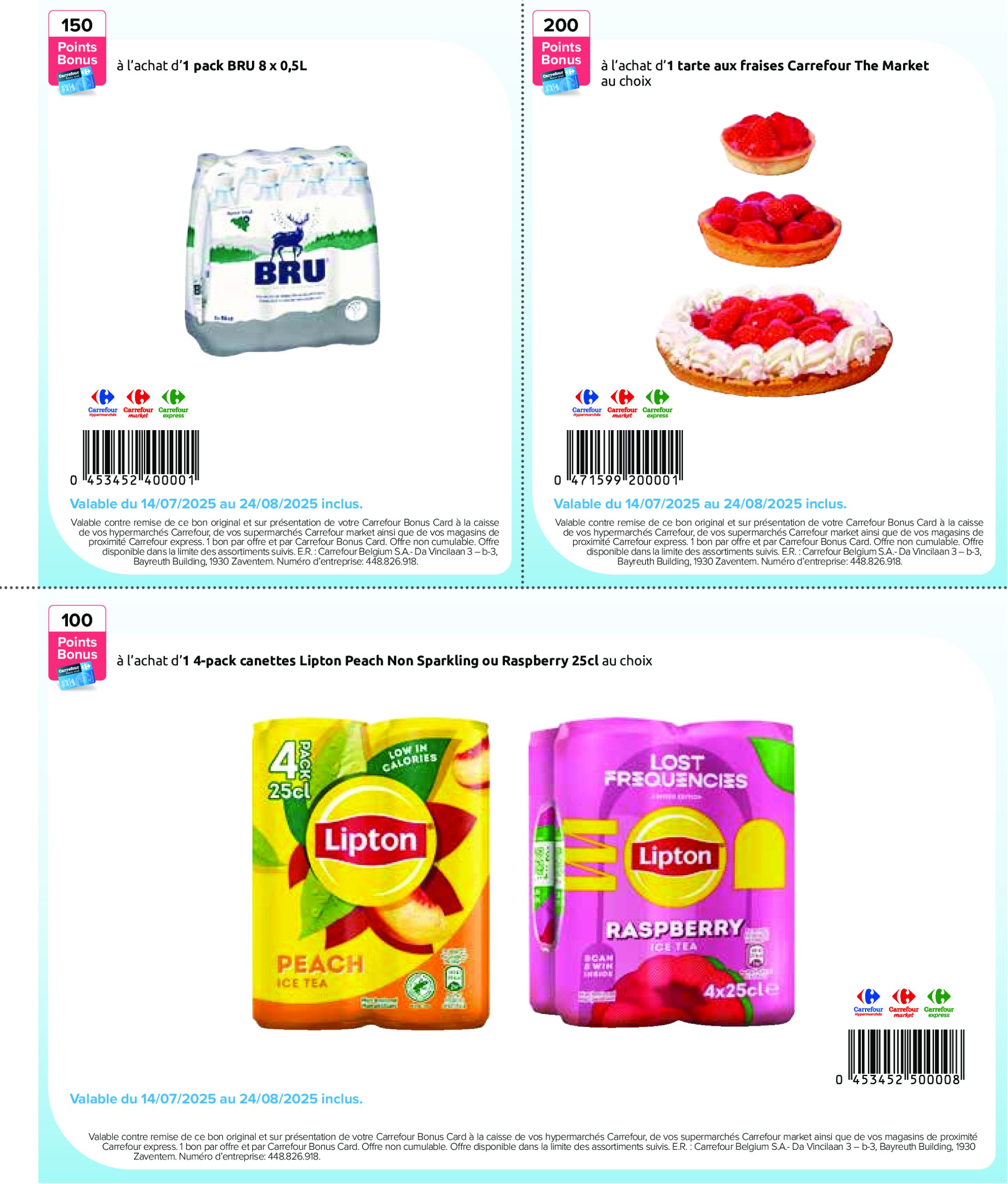 carrefour - Carrefour - Un été à volonté folder geldig vanaf 17/07 - 28/08 - page: 65