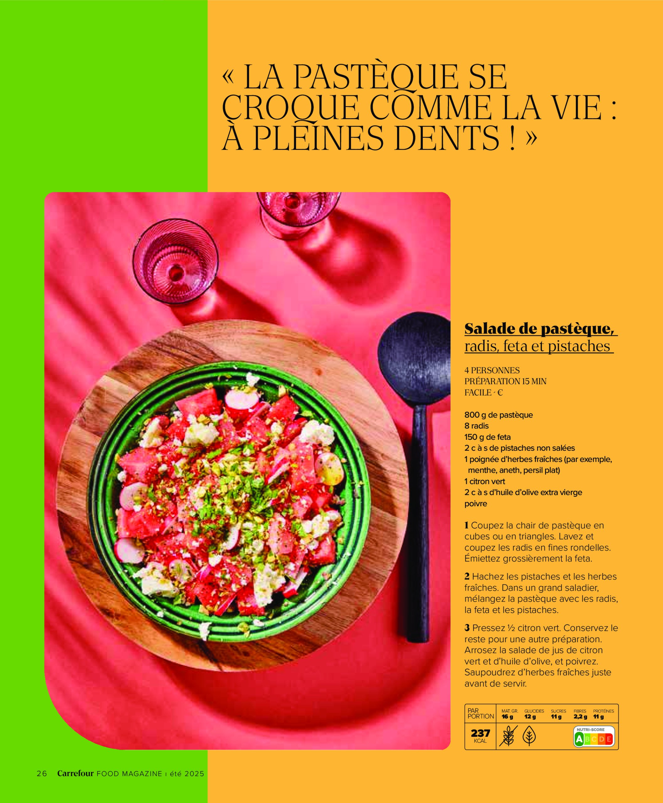 carrefour - Carrefour - Un été à volonté folder geldig vanaf 17/07 - 28/08 - page: 26
