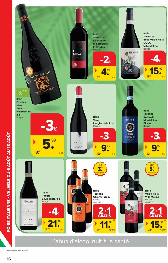 carrefour - Carrefour Hypermarchés folder geldig vanaf 06/08 - 18/08 - page: 16