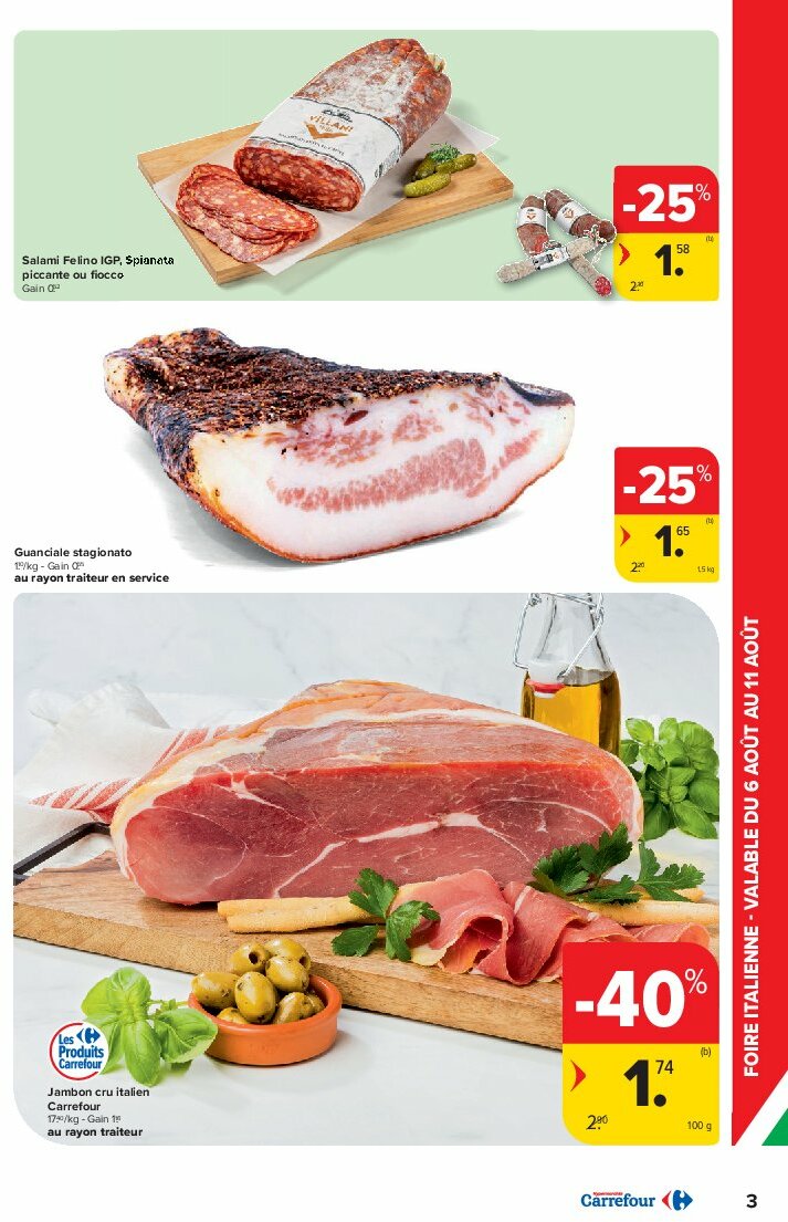 carrefour - Carrefour Hypermarchés folder geldig vanaf 06/08 - 18/08 - page: 3