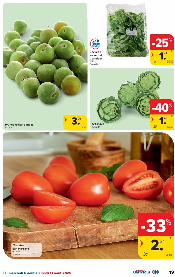 carrefour - Carrefour Hypermarchés folder geldig vanaf 06/08 - 18/08 - page: 19