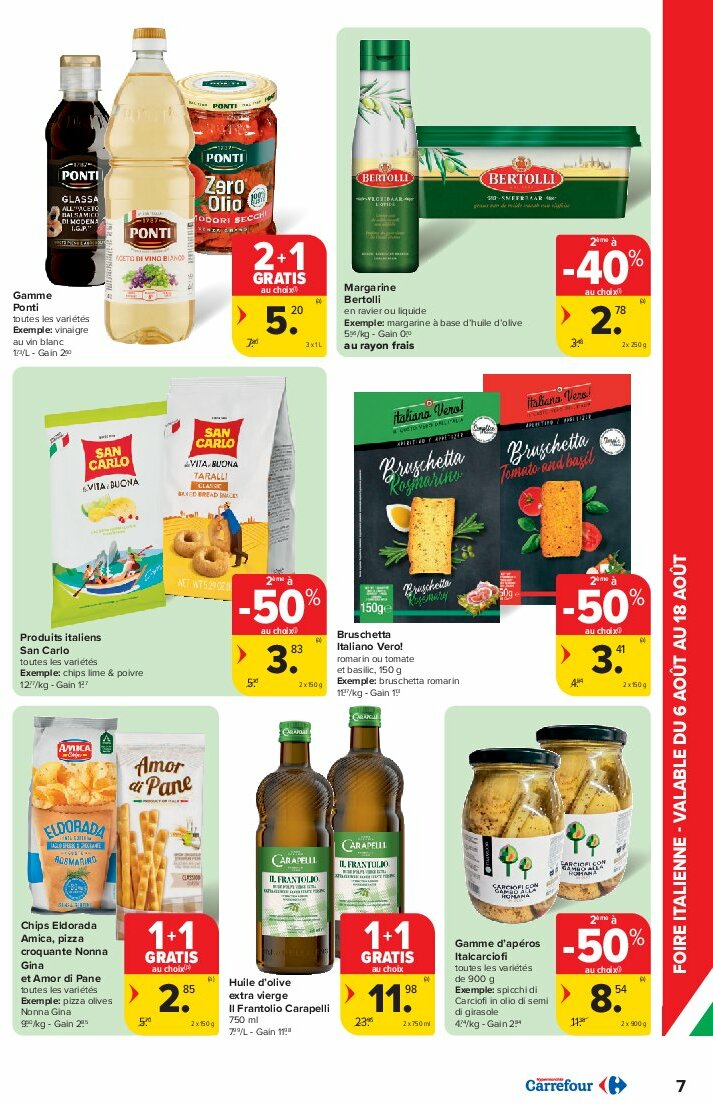 carrefour - Carrefour Hypermarchés folder geldig vanaf 06/08 - 18/08 - page: 7