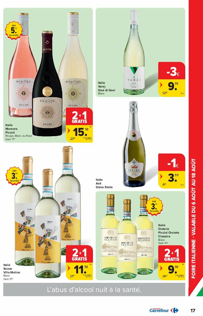 carrefour - Carrefour Hypermarchés folder geldig vanaf 06/08 - 18/08 - page: 17